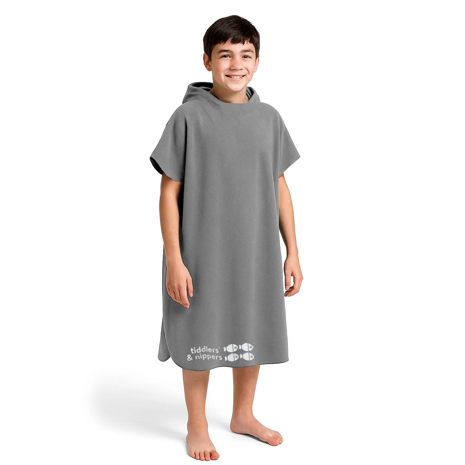 Adults, Older Children (11+) and Teenagers Hooded Poncho Microfiber Towel - Image 10