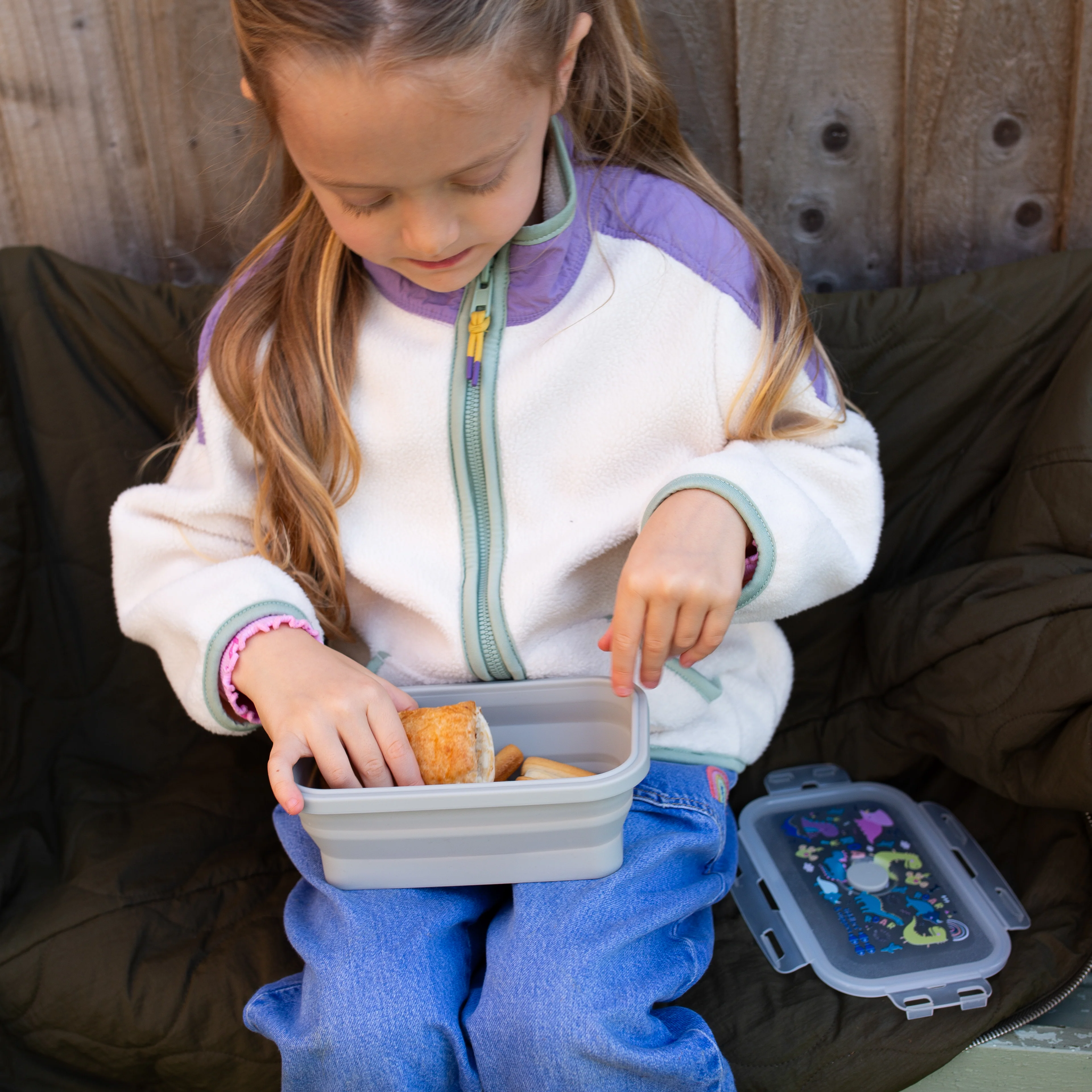 Collapsible Snack Box | Food Grade Silicone & PP | Leak-Proof & BPA-Free | Microwave, Freezer & Dishwasher Safe (Except lid) - Image 10