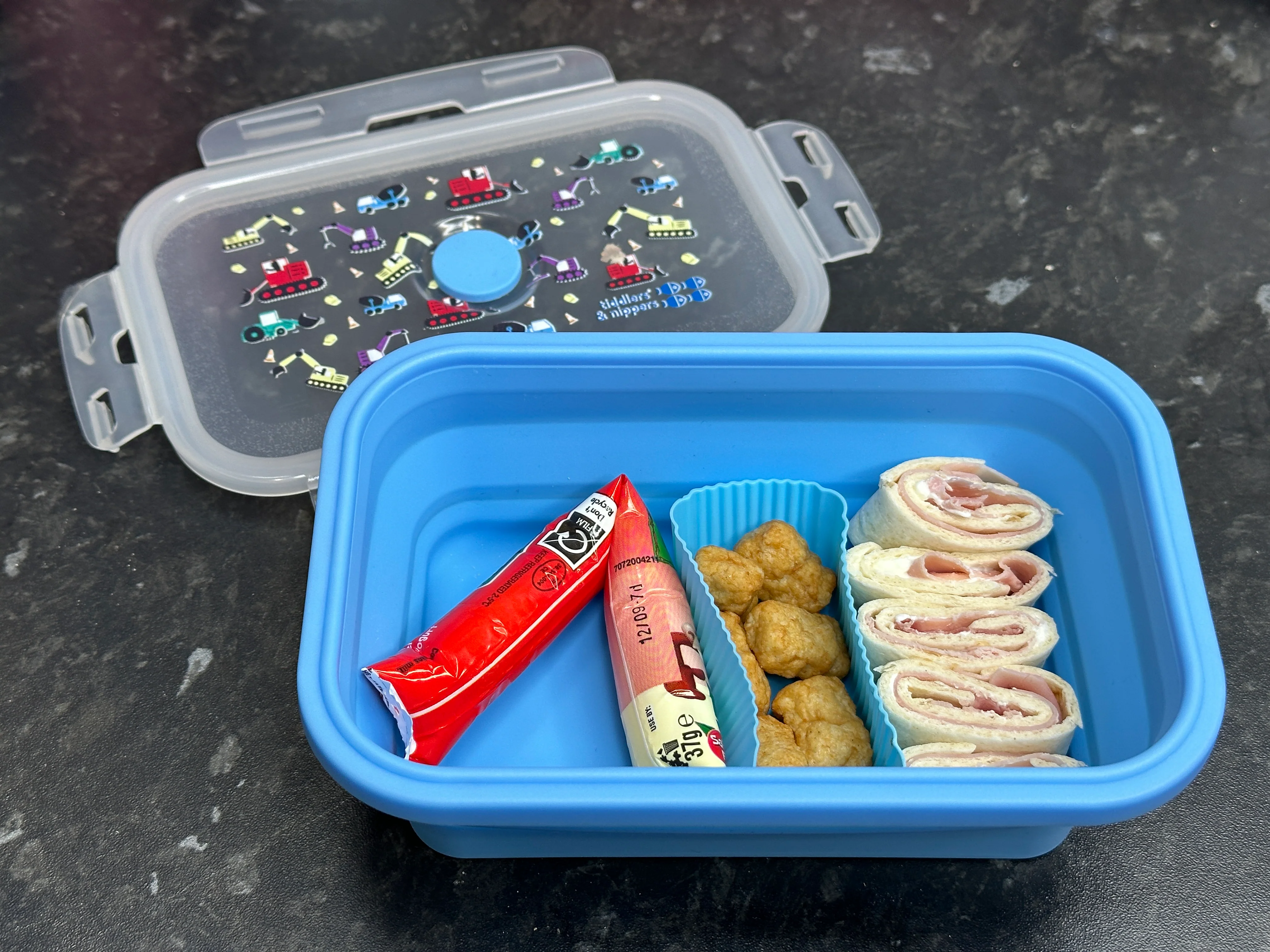 Collapsible Snack Box | Food Grade Silicone & PP | Leak-Proof & BPA-Free | Microwave, Freezer & Dishwasher Safe (Except lid) - Image 26