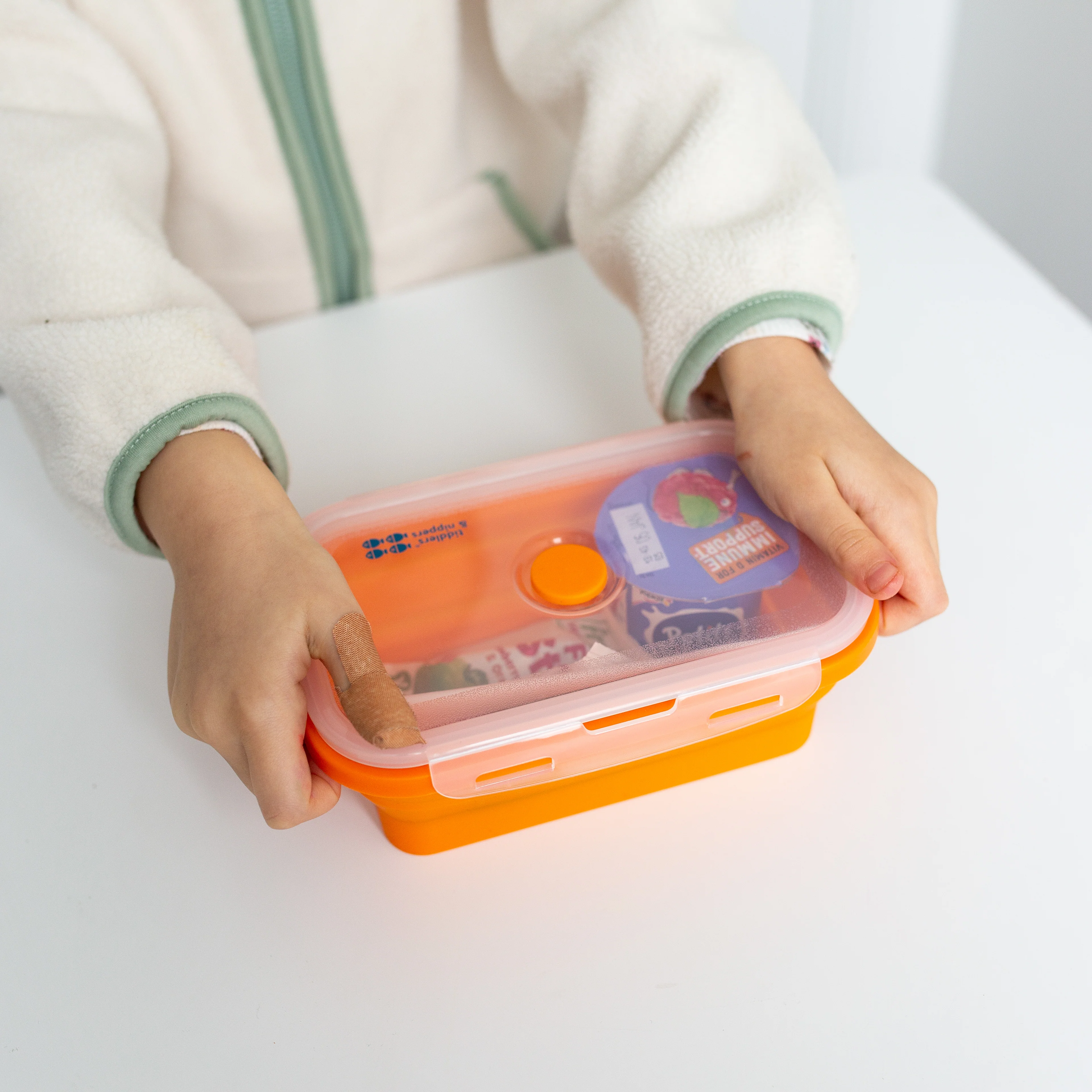 Collapsible Snack Box | Food Grade Silicone & PP | Leak-Proof & BPA-Free | Microwave, Freezer & Dishwasher Safe (Except lid) - Image 37