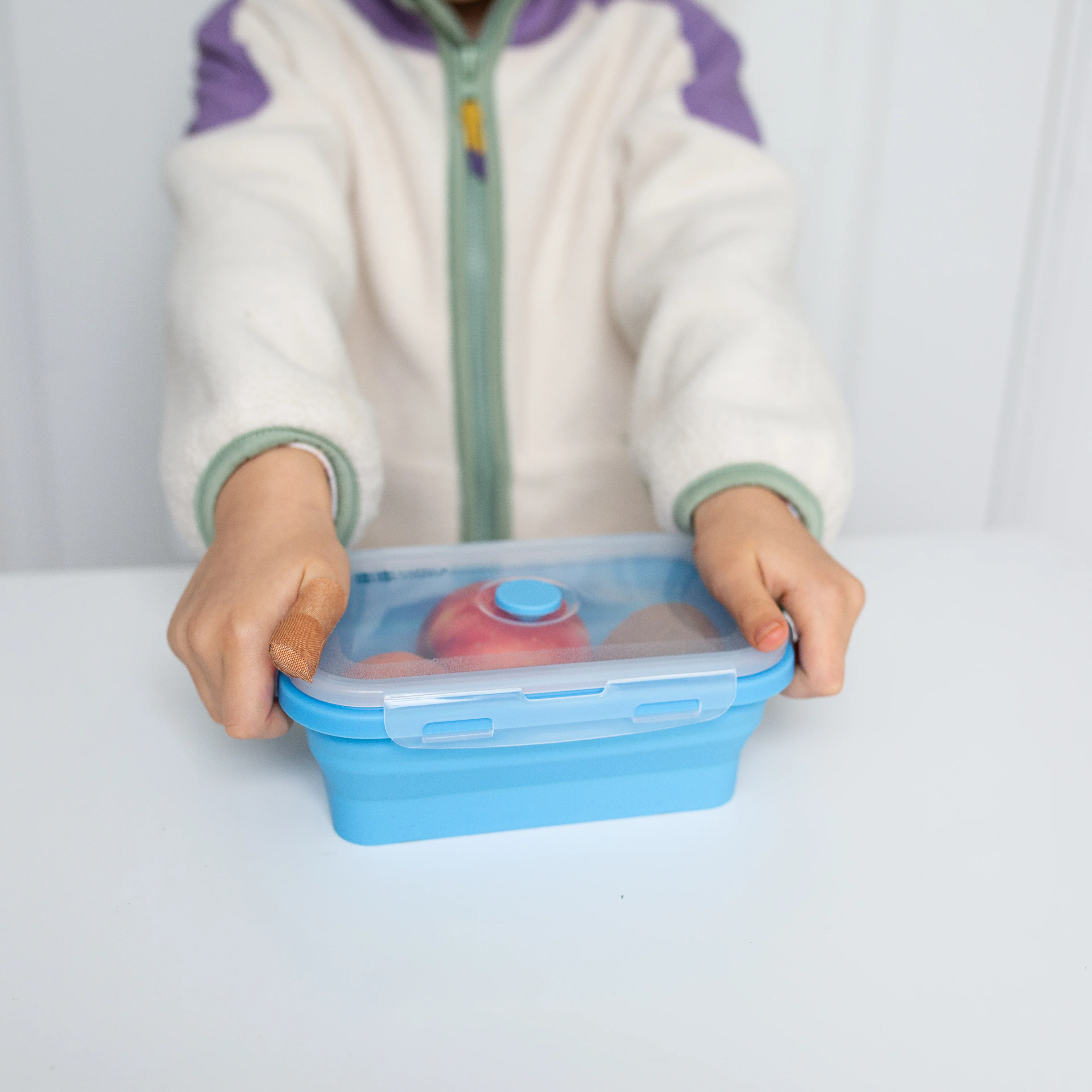 Collapsible Snack Box | Food Grade Silicone & PP | Leak-Proof & BPA-Free | Microwave, Freezer & Dishwasher Safe (Except lid) - Image 43