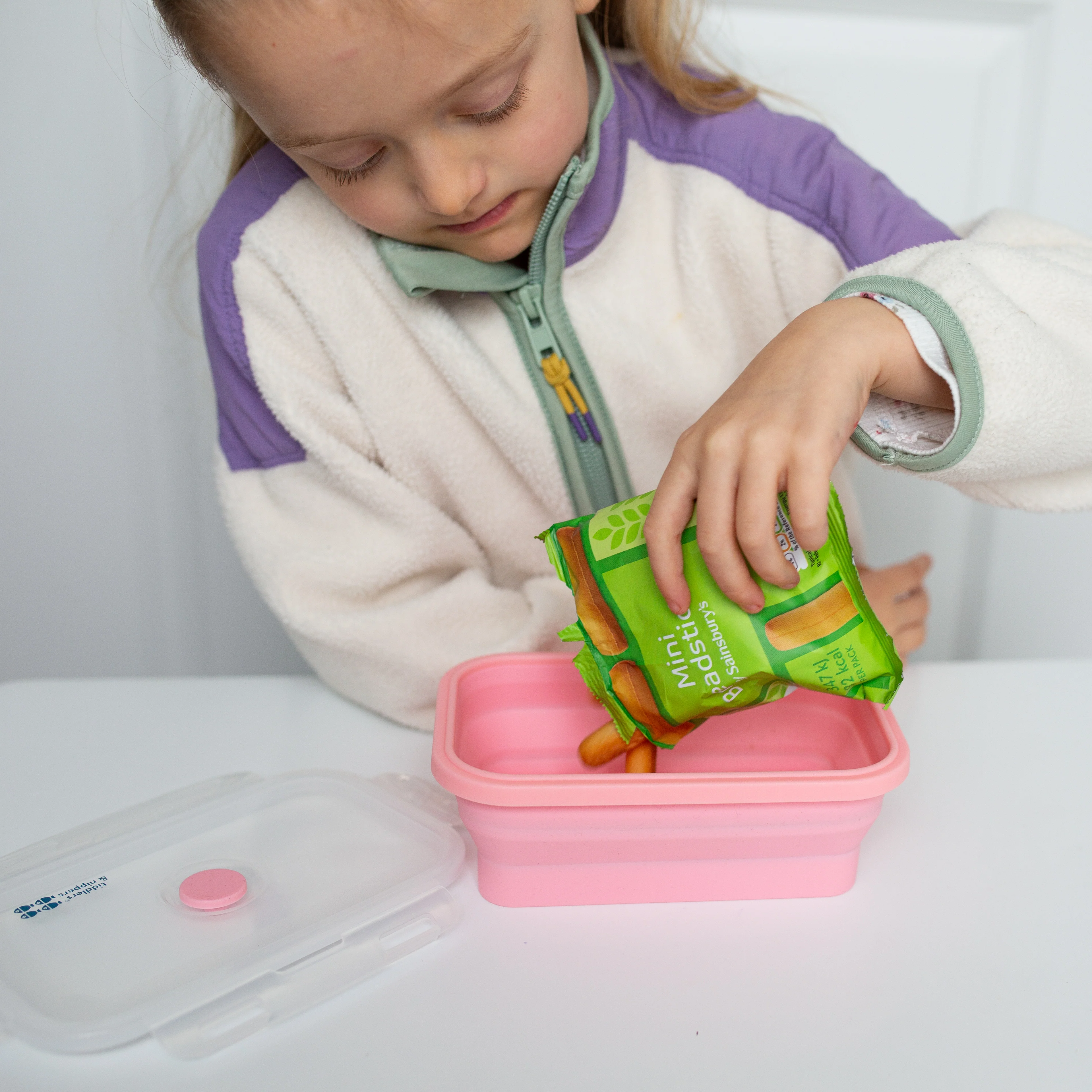 Collapsible Snack Box | Food Grade Silicone & PP | Leak-Proof & BPA-Free | Microwave, Freezer & Dishwasher Safe (Except lid) - Image 48