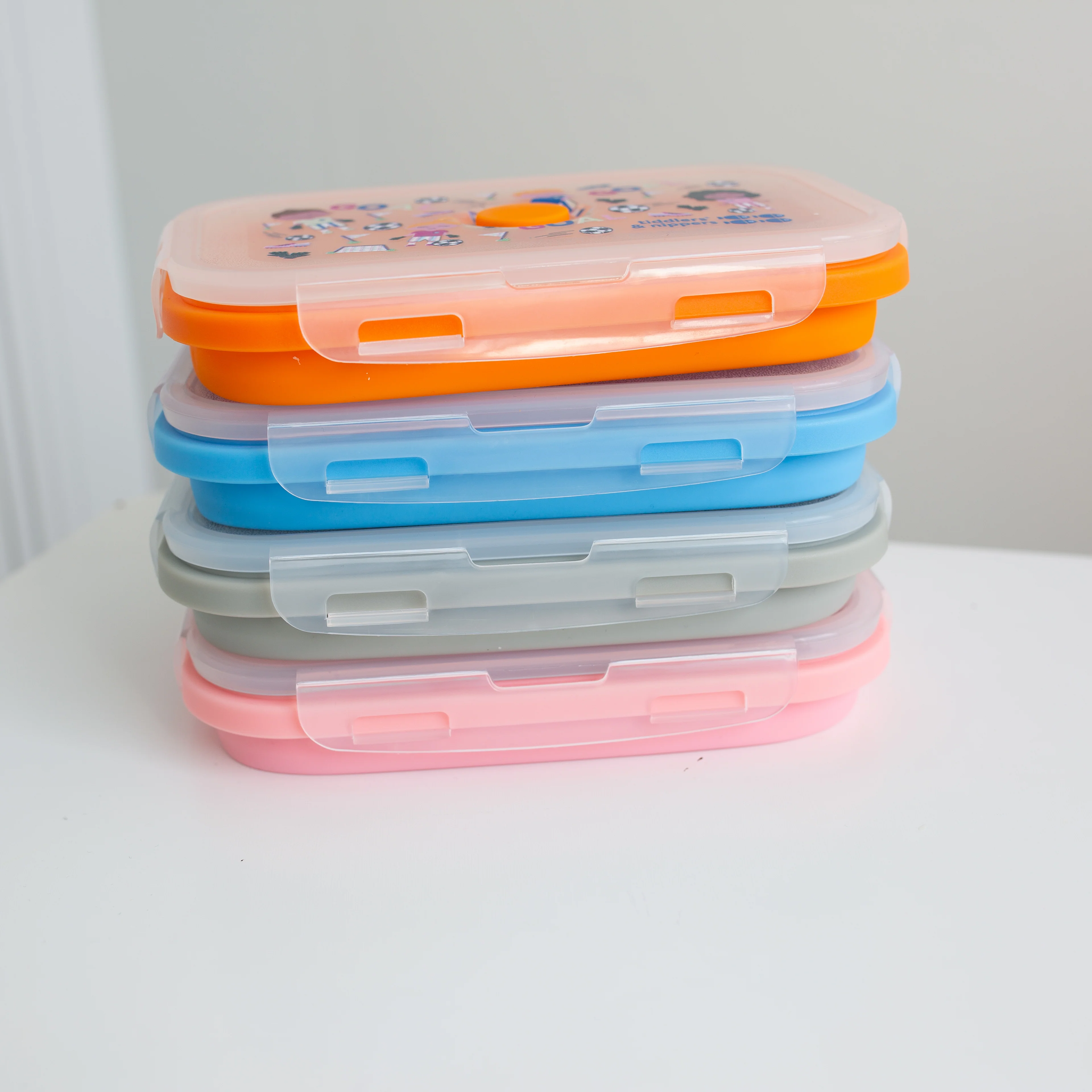 Collapsible Snack Box | Food Grade Silicone & PP | Leak-Proof & BPA-Free | Microwave, Freezer & Dishwasher Safe (Except lid) - Image 53