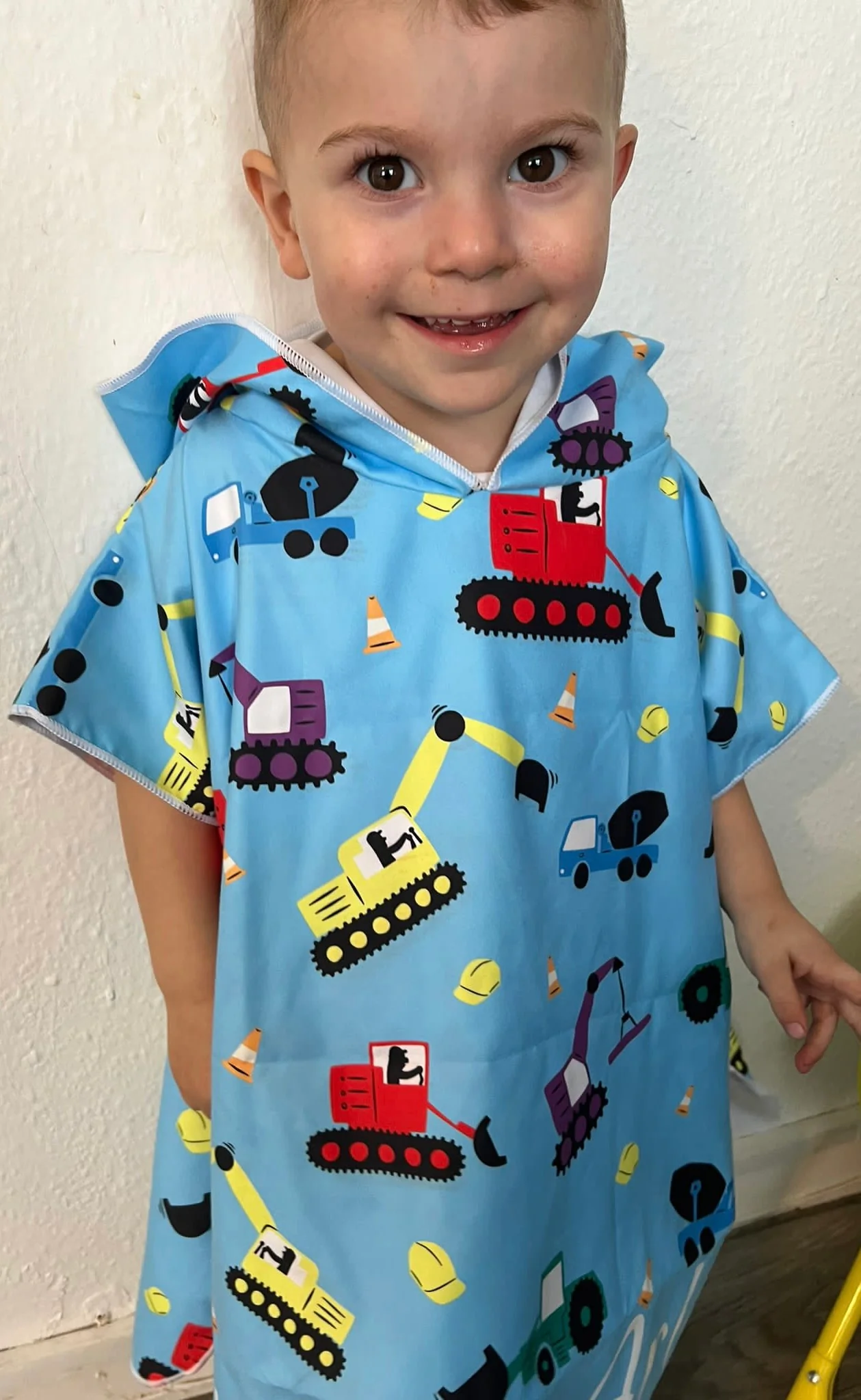 Patterned Kids Hooded Poncho Microfiber Towel 18 Months - 5 yrs / 5 -10 years - Image 11