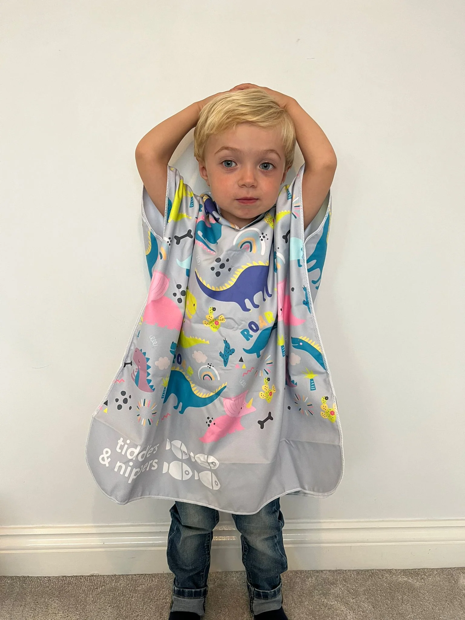 Patterned Kids Hooded Poncho Microfiber Towel 18 Months - 5 yrs / 5 -10 years - Image 18