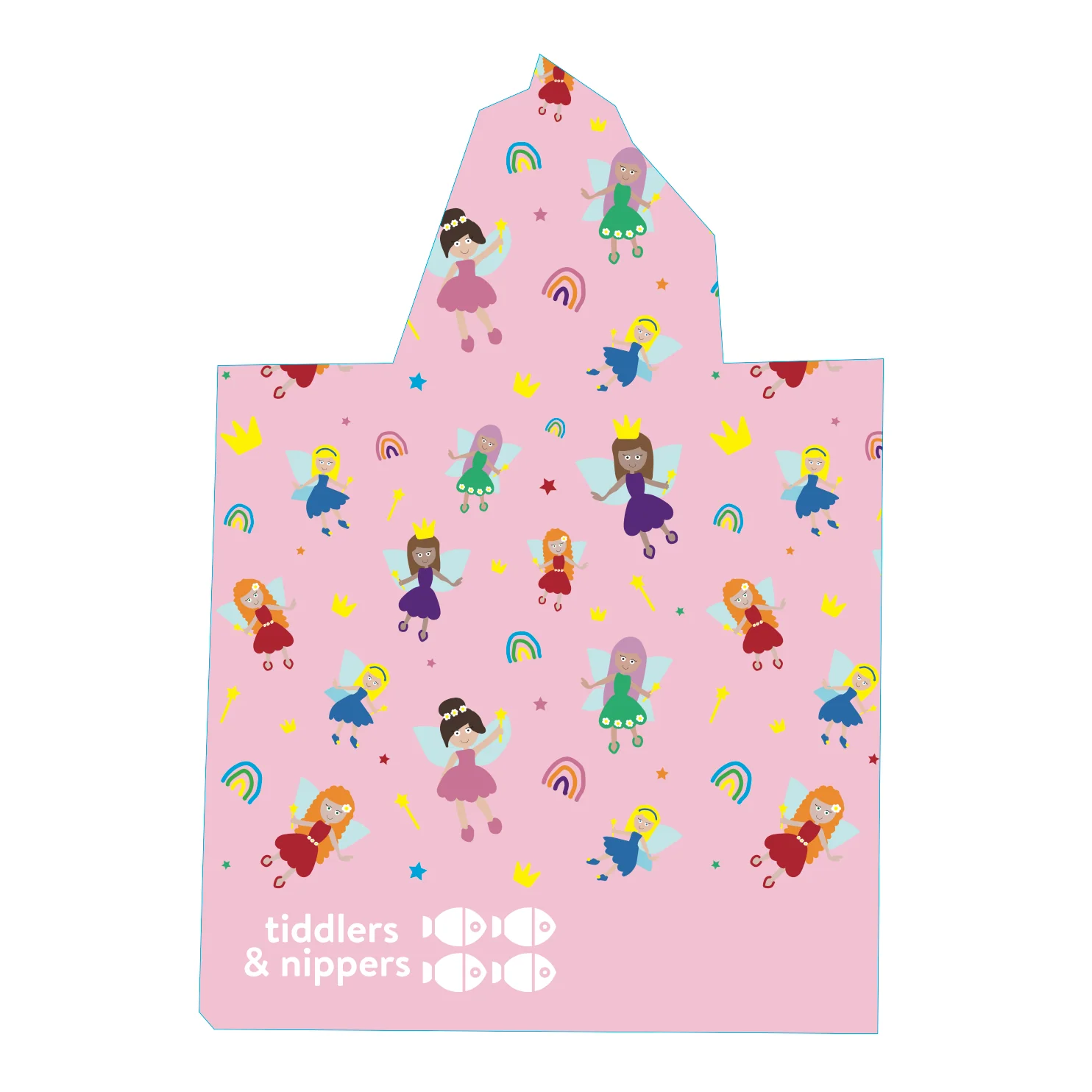 Patterned Kids Hooded Poncho Microfiber Towel 18 Months - 5 yrs / 5 -10 years - Image 24