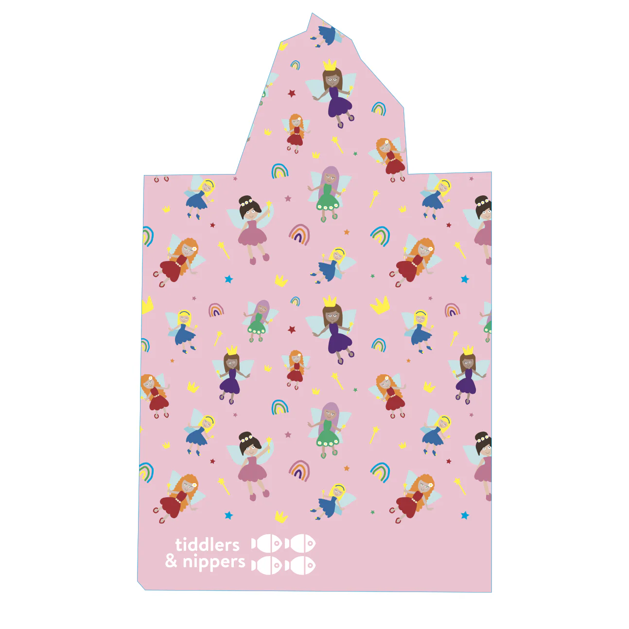 Patterned Kids Hooded Poncho Microfiber Towel 18 Months - 5 yrs / 5 -10 years - Image 27