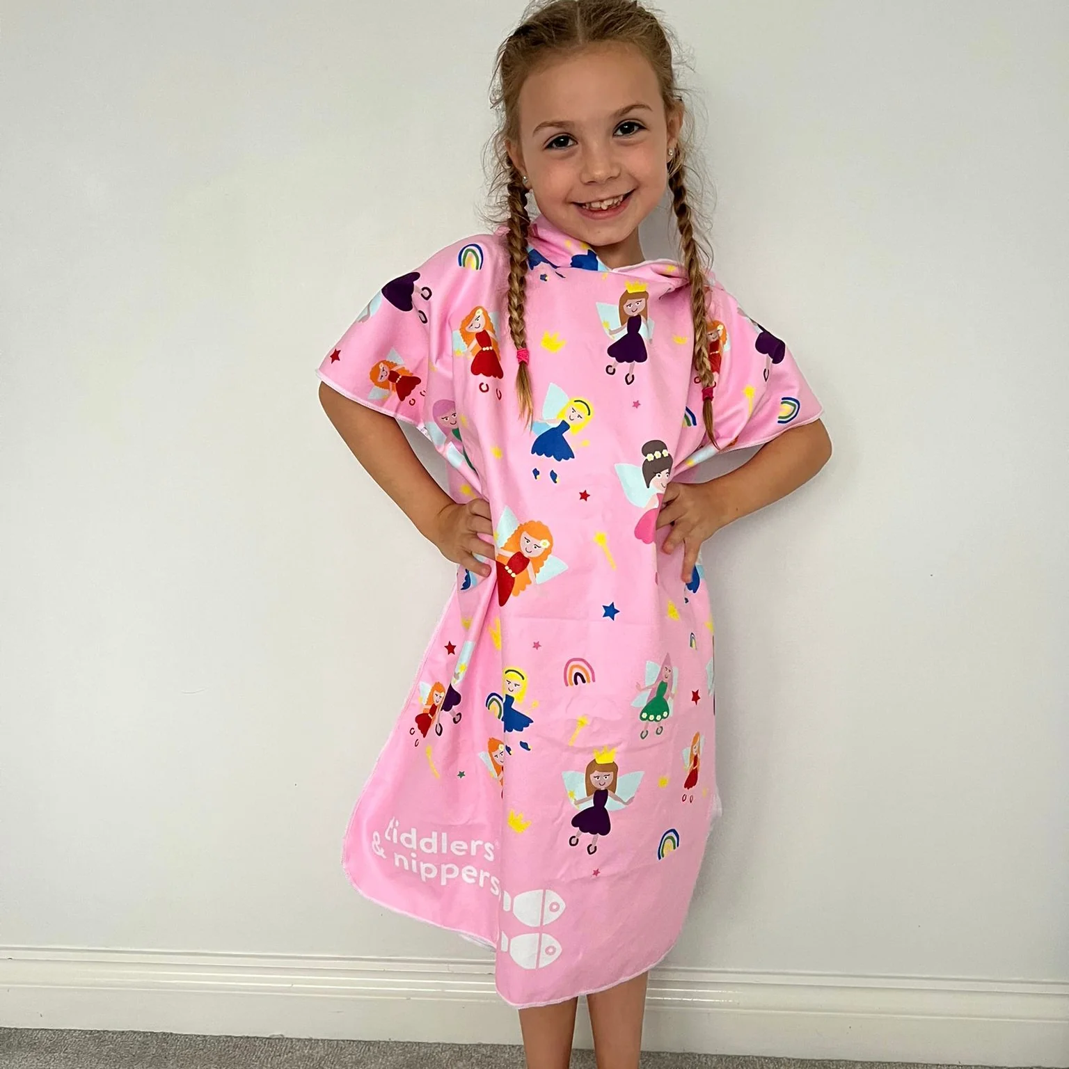 Patterned Kids Hooded Poncho Microfiber Towel 18 Months - 5 yrs / 5 -10 years - Image 32