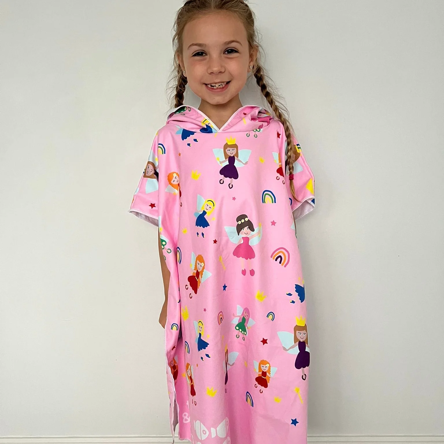 Patterned Kids Hooded Poncho Microfiber Towel 18 Months - 5 yrs / 5 -10 years - Image 34