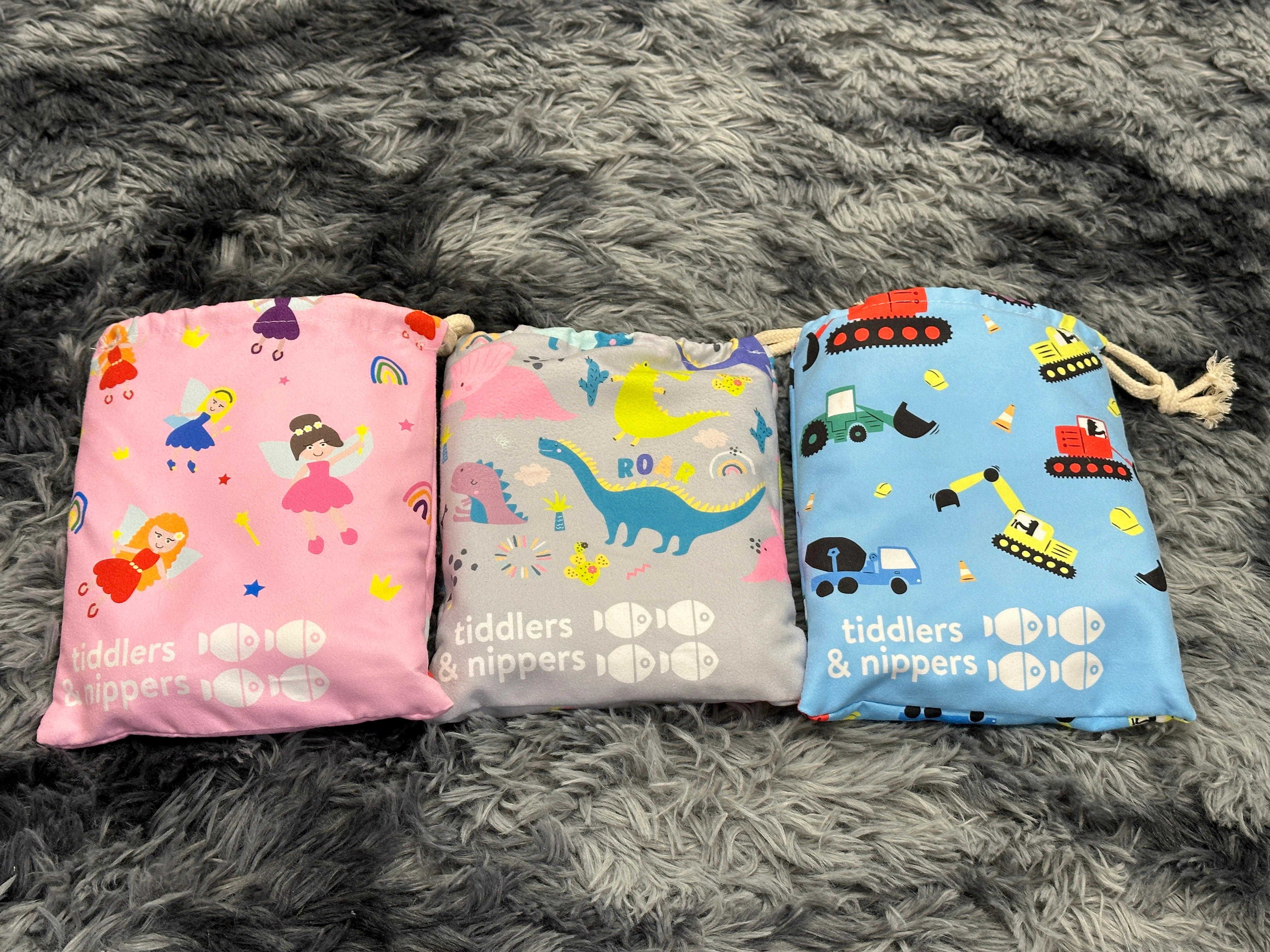 Patterned Kids Hooded Poncho Microfiber Towel 18 Months - 5 yrs / 5 -10 years - Image 37