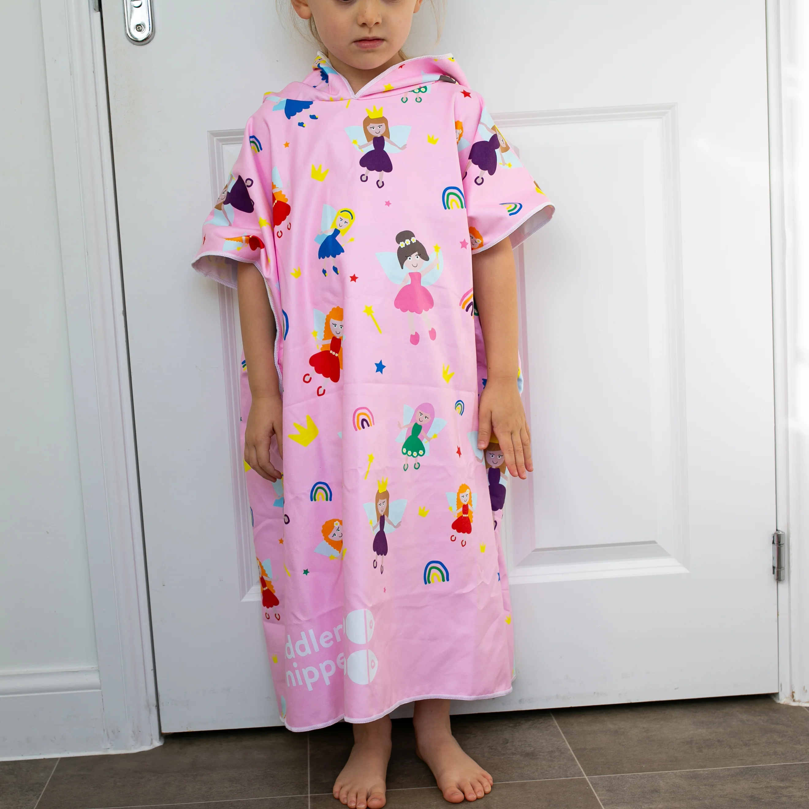 Patterned Kids Hooded Poncho Microfiber Towel 18 Months - 5 yrs / 5 -10 years - Image 38