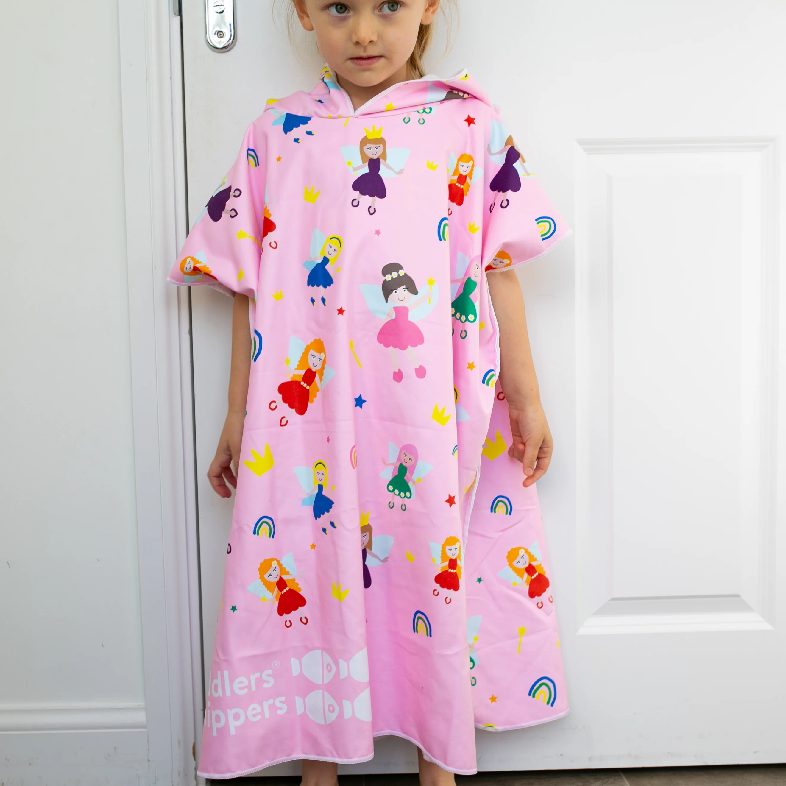 Patterned Kids Hooded Poncho Microfiber Towel 18 Months - 5 yrs / 5 -10 years - Image 39