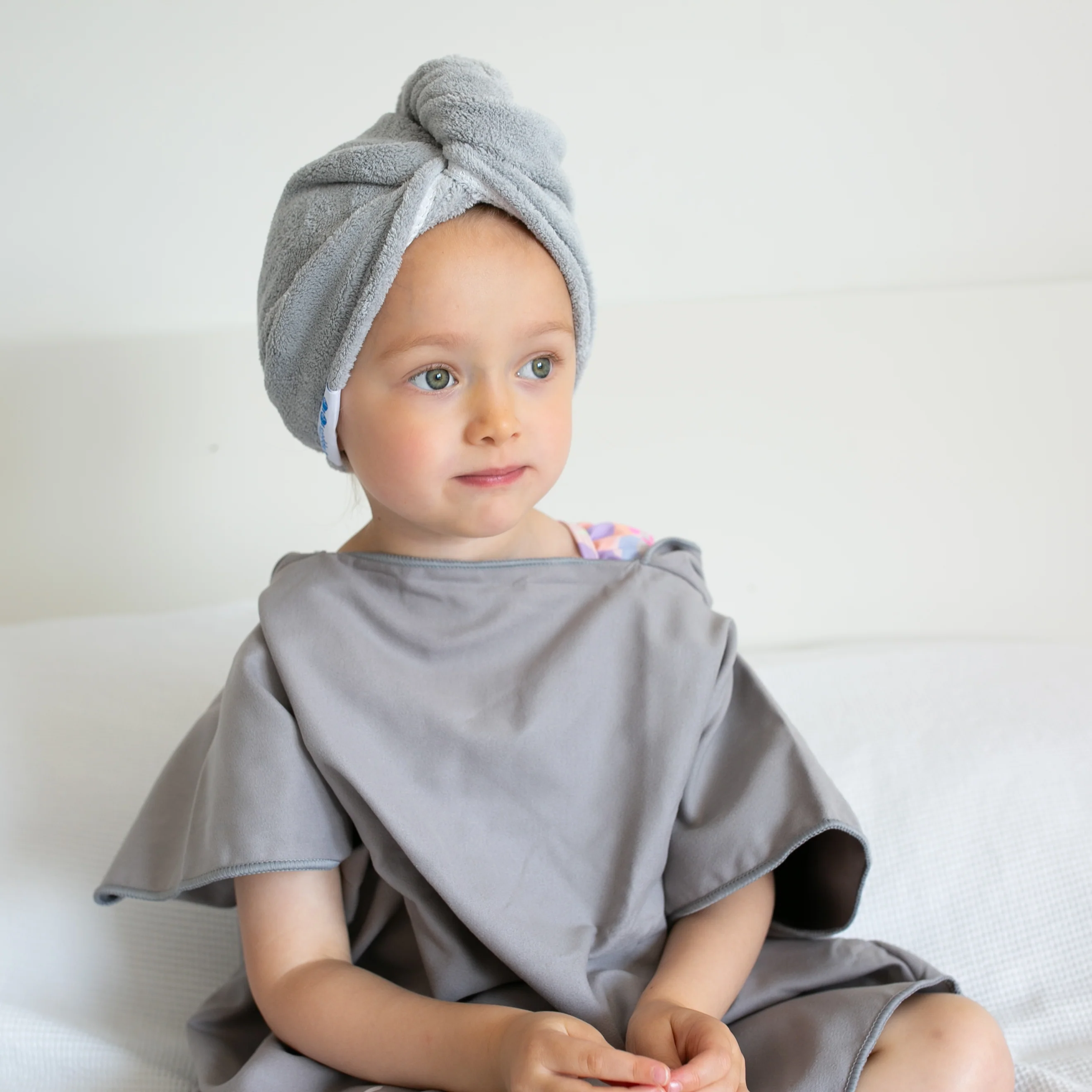 Super Absorbent Hair Wrap Towels | 65x25cm Large Hair Turban for Women & Kids - Image 10