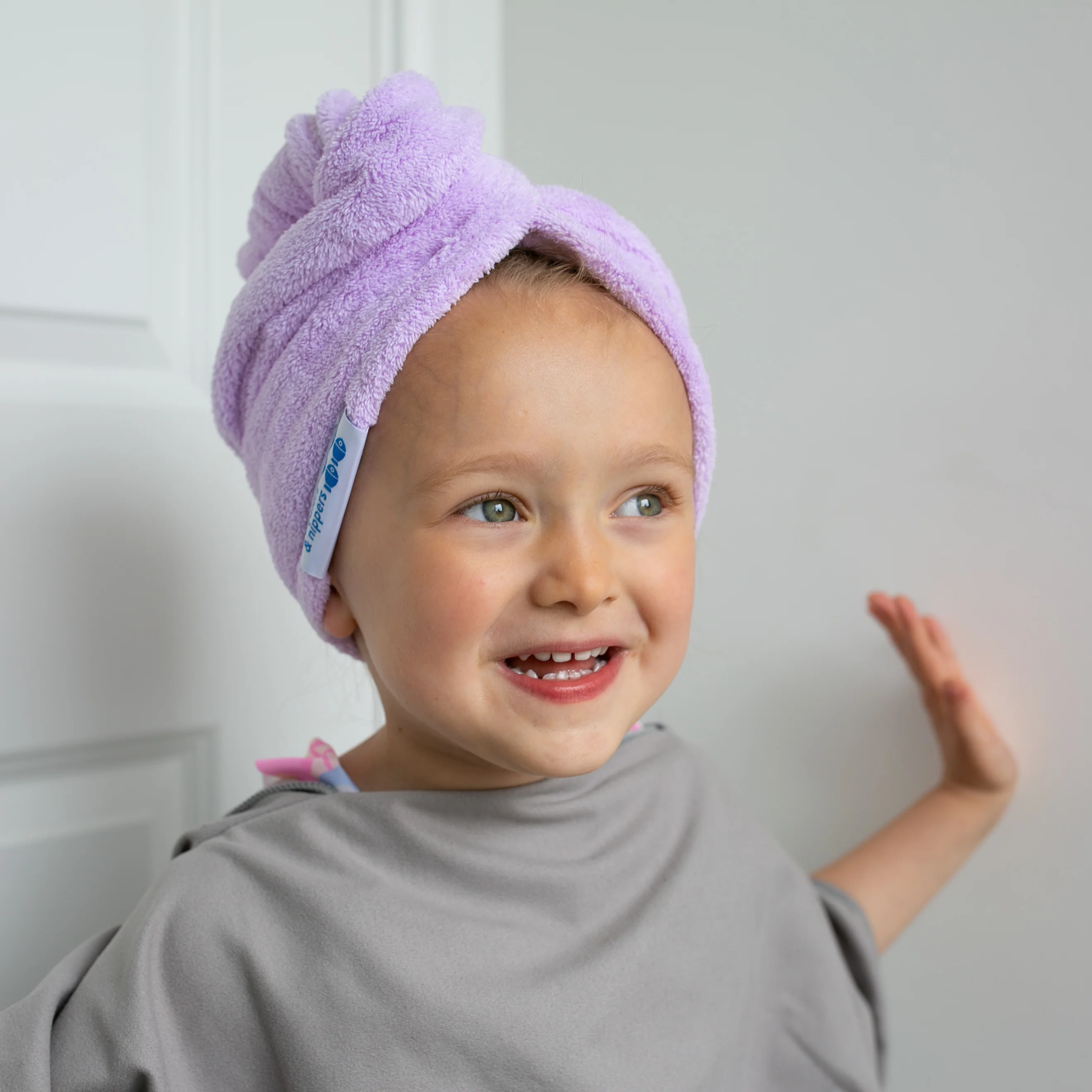 Super Absorbent Hair Wrap Towels | 65x25cm Large Hair Turban for Women & Kids - Image 14