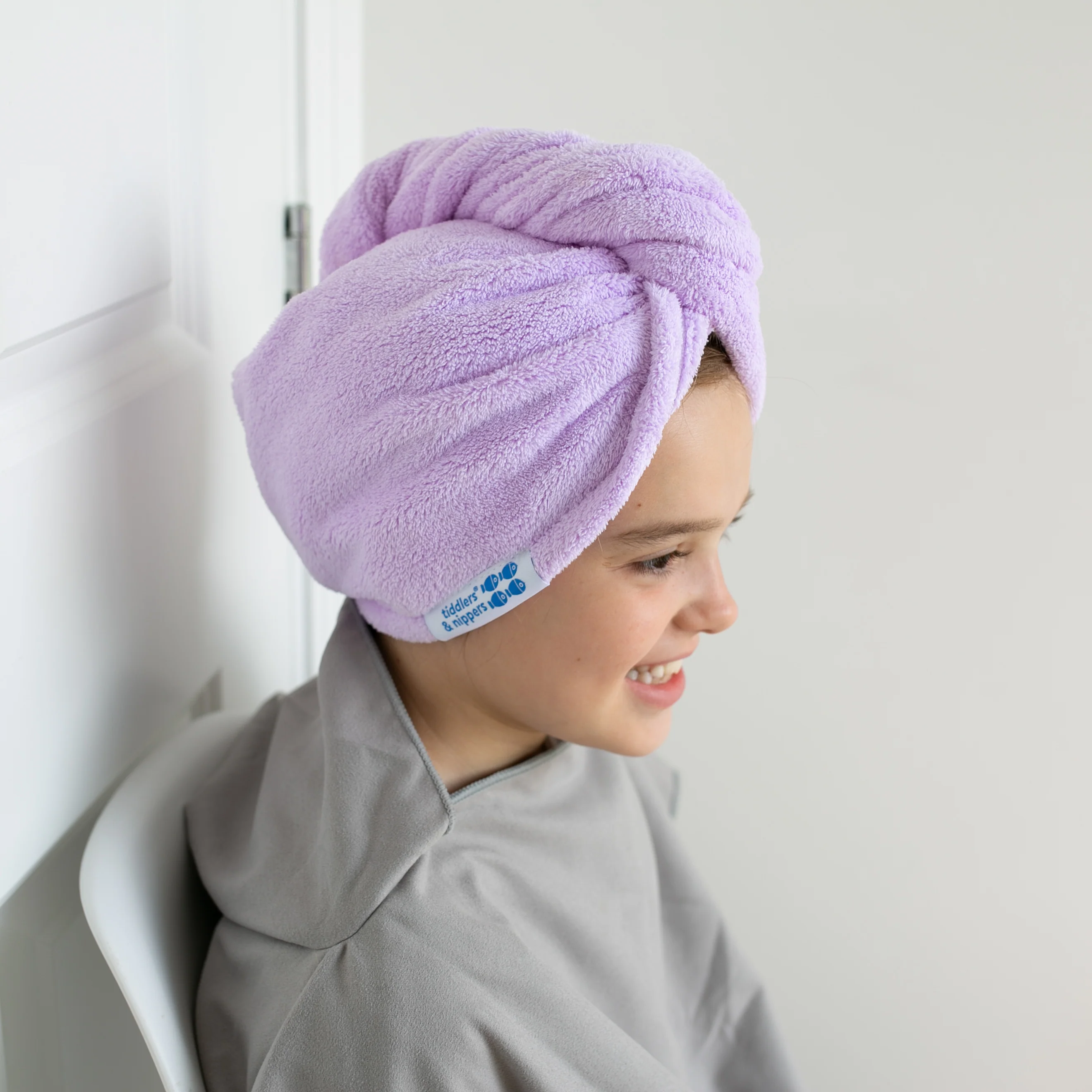 Super Absorbent Hair Wrap Towels | 65x25cm Large Hair Turban for Women & Kids - Image 15