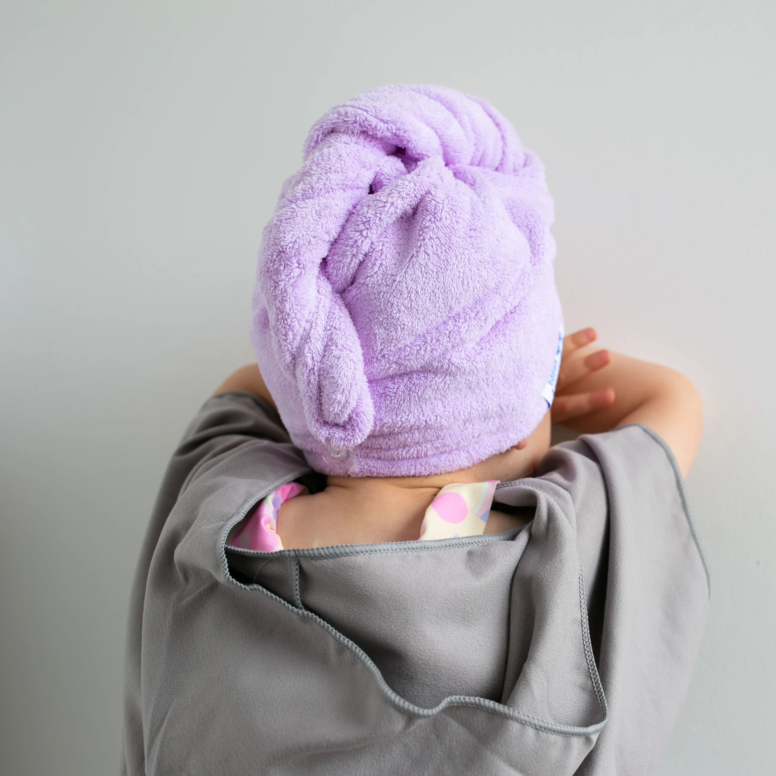 Super Absorbent Hair Wrap Towels | 65x25cm Large Hair Turban for Women & Kids - Image 16