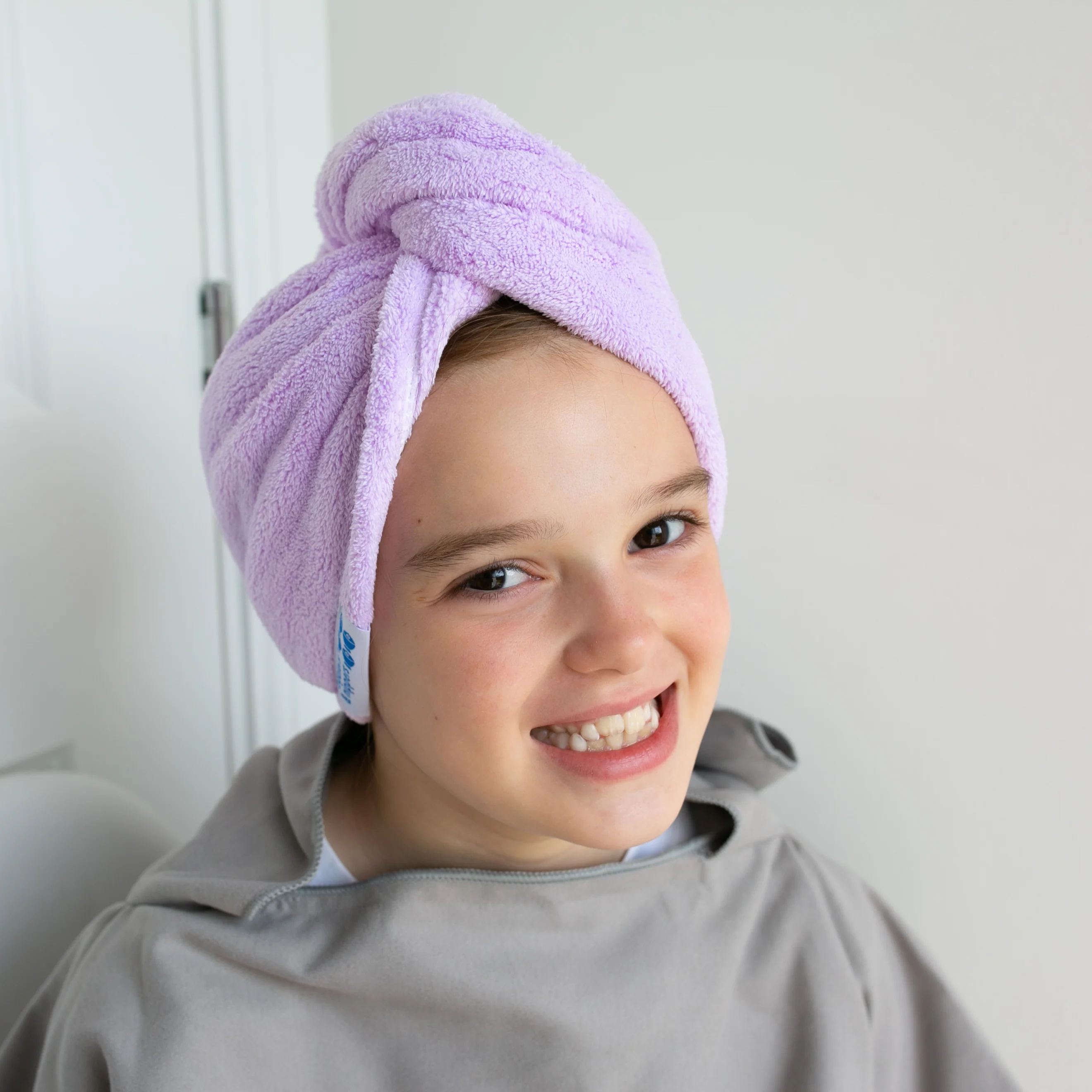 Super Absorbent Hair Wrap Towels | 65x25cm Large Hair Turban for Women & Kids - Image 21