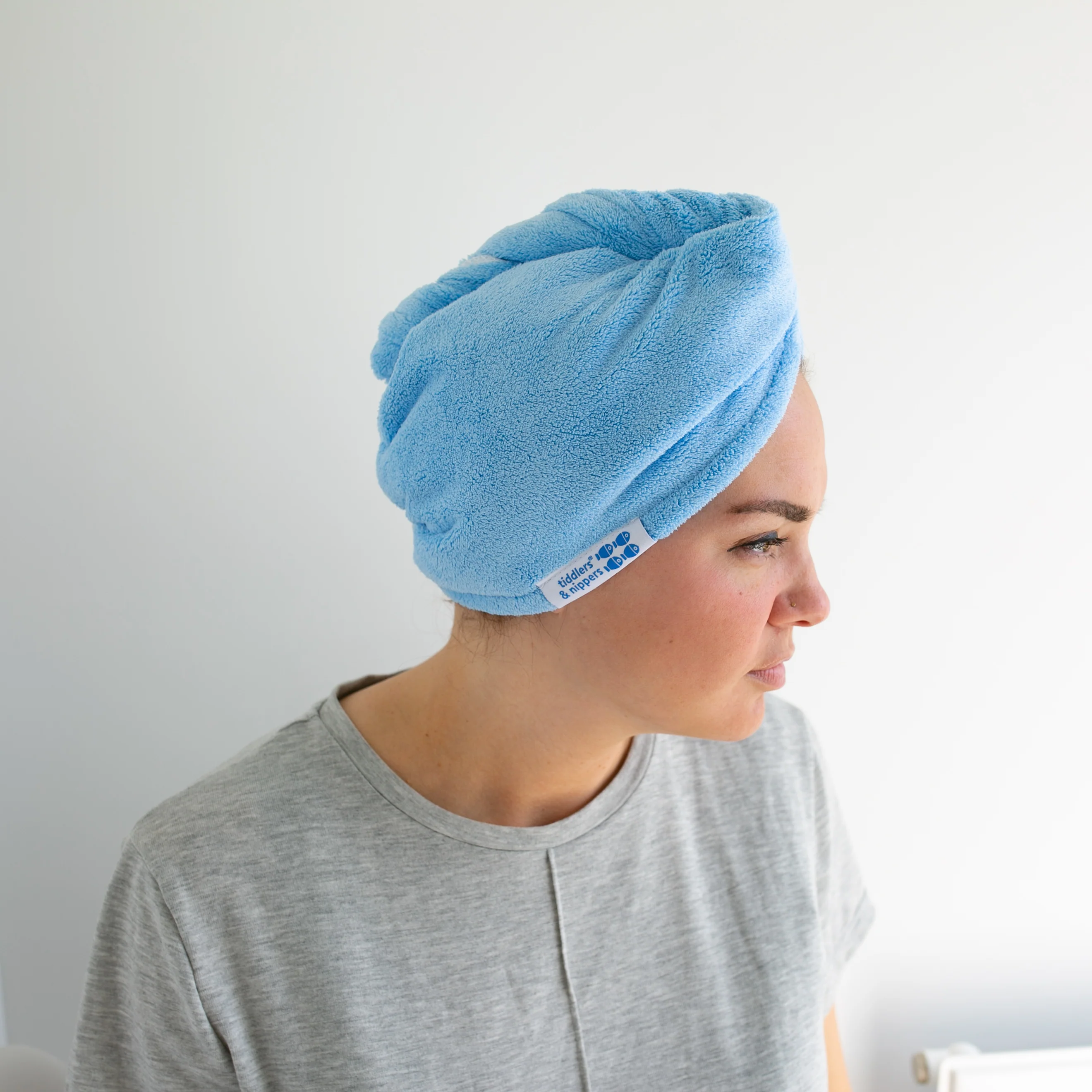 Super Absorbent Hair Wrap Towels | 65x25cm Large Hair Turban for Women & Kids - Image 30