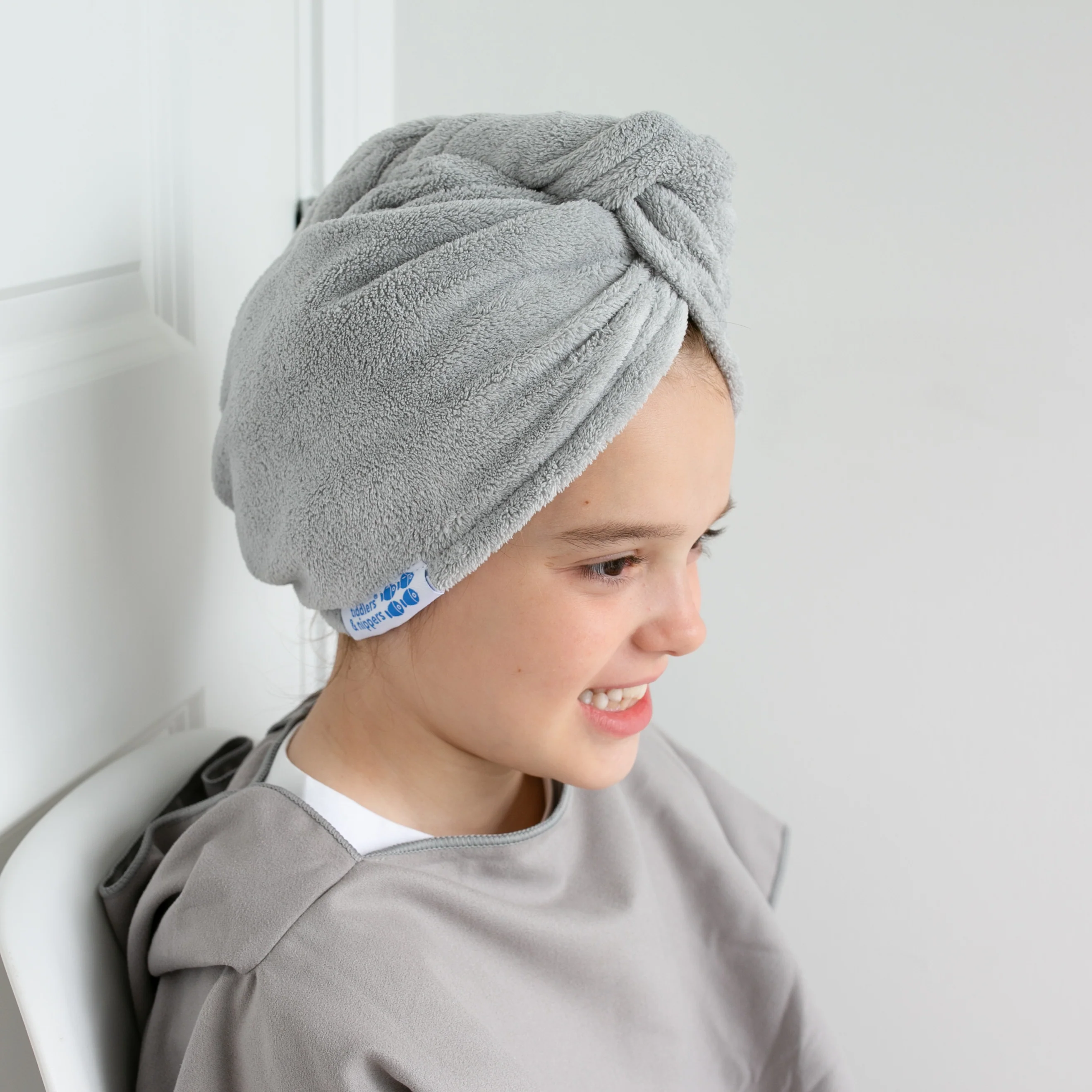Super Absorbent Hair Wrap Towels | 65x25cm Large Hair Turban for Women & Kids - Image 8