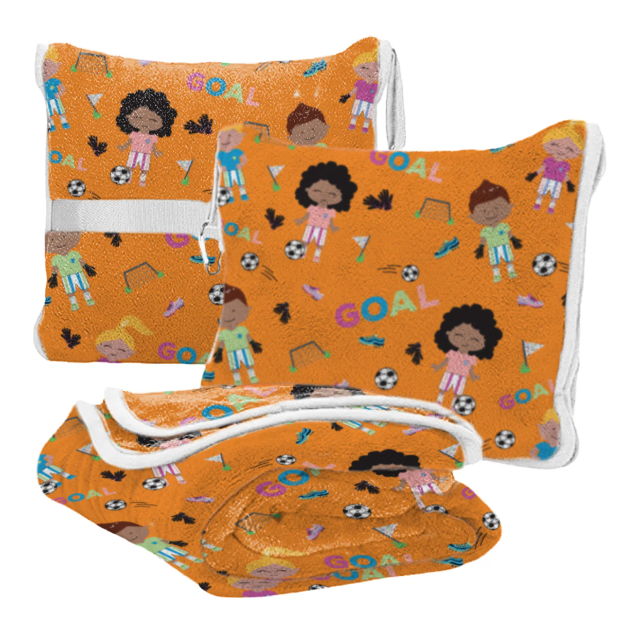 Tiddler 2 in 1 Soft Children's Travel Blanket & Pillow - Image 30
