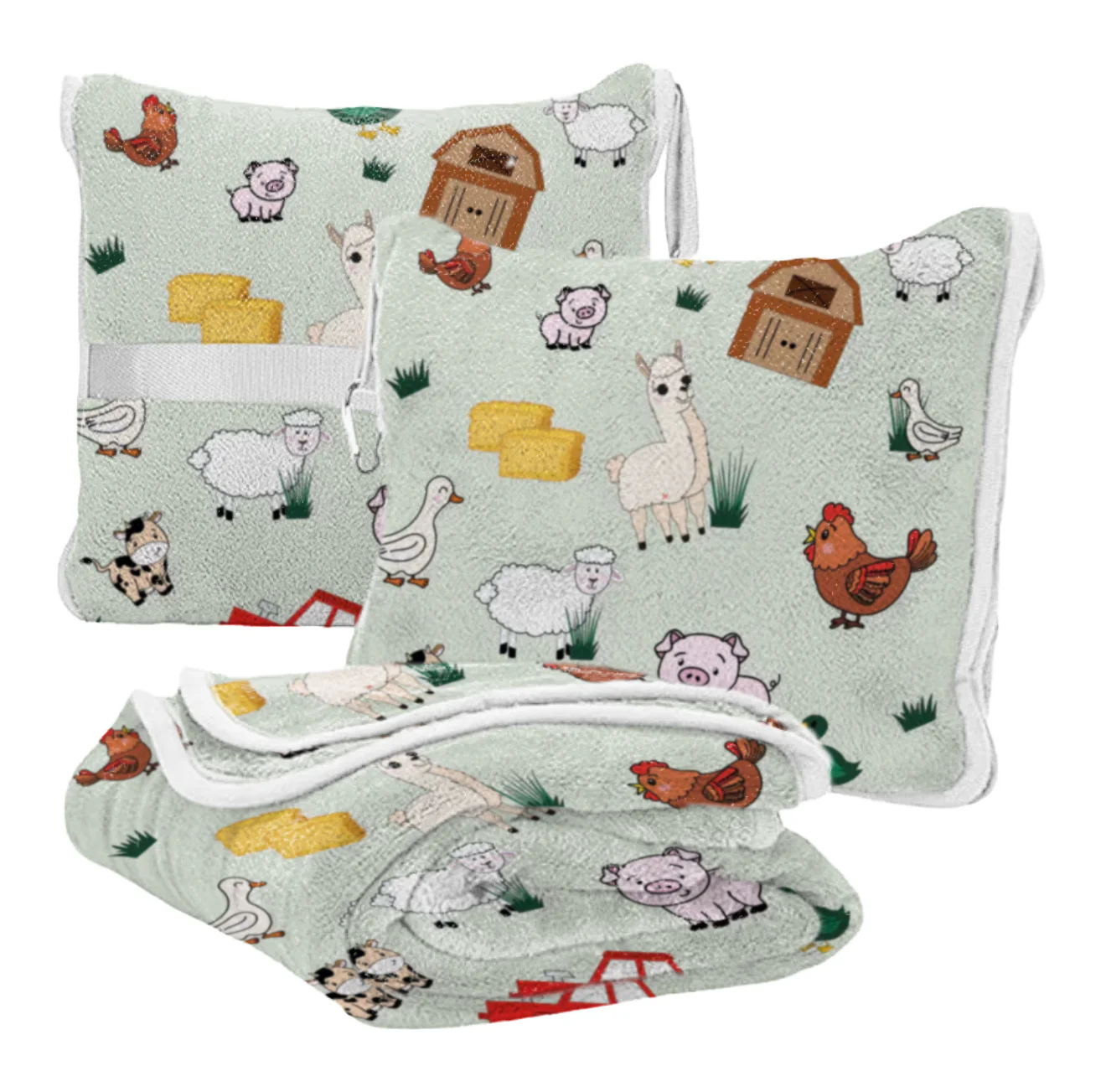 Tiddler 2 in 1 Soft Children's Travel Blanket & Pillow - Image 33