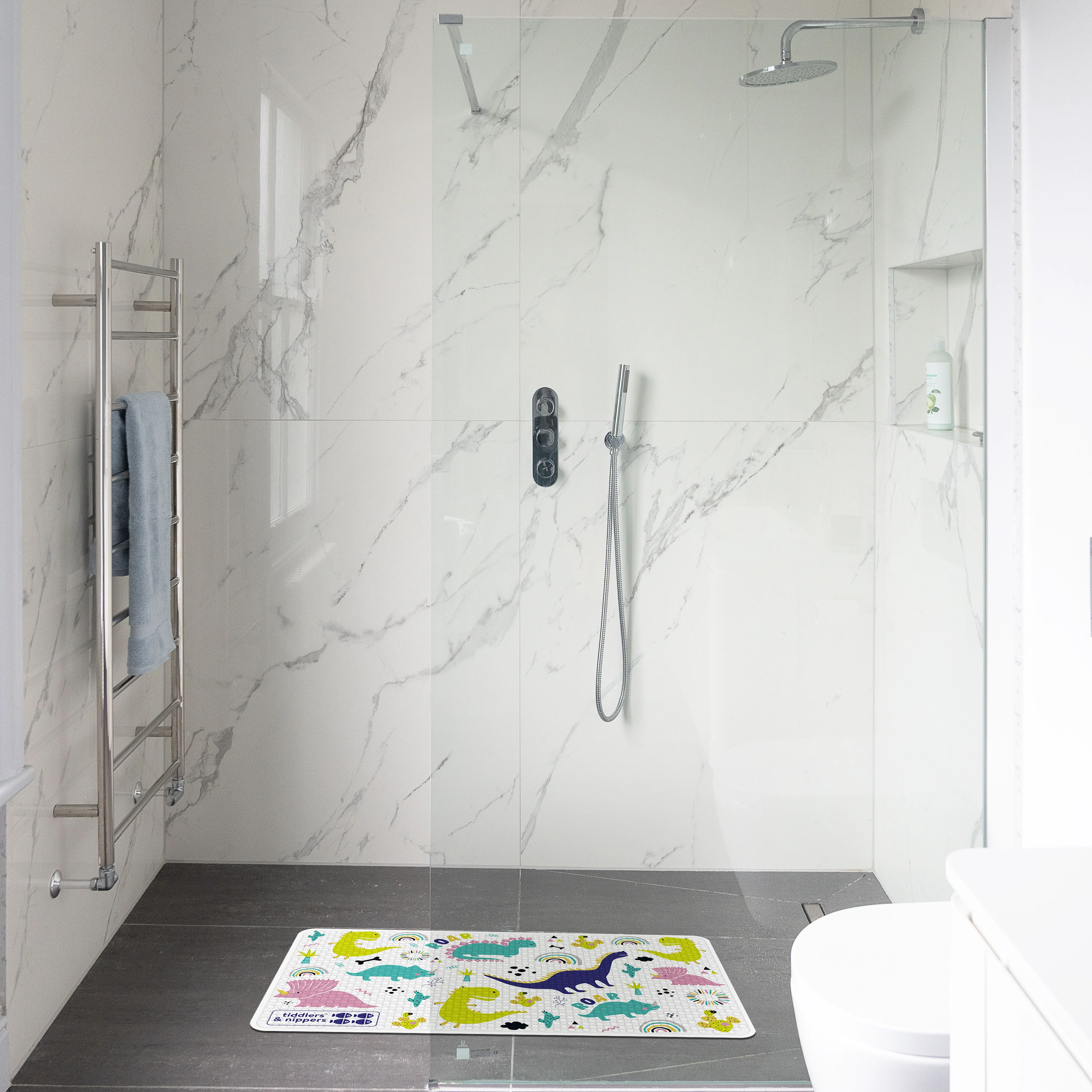 Kids & Baby Anti-Mould Mildew & Anti-Slip Bath / Shower Mat | 40cm x 70cm - Image 4