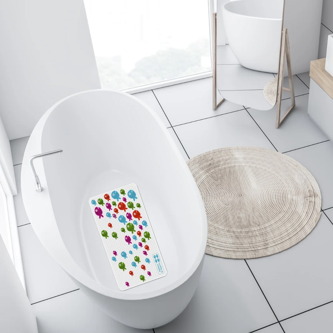 Kids & Baby Anti-Mould Mildew & Anti-Slip Bath / Shower Mat | 40cm x 70cm - Image 7