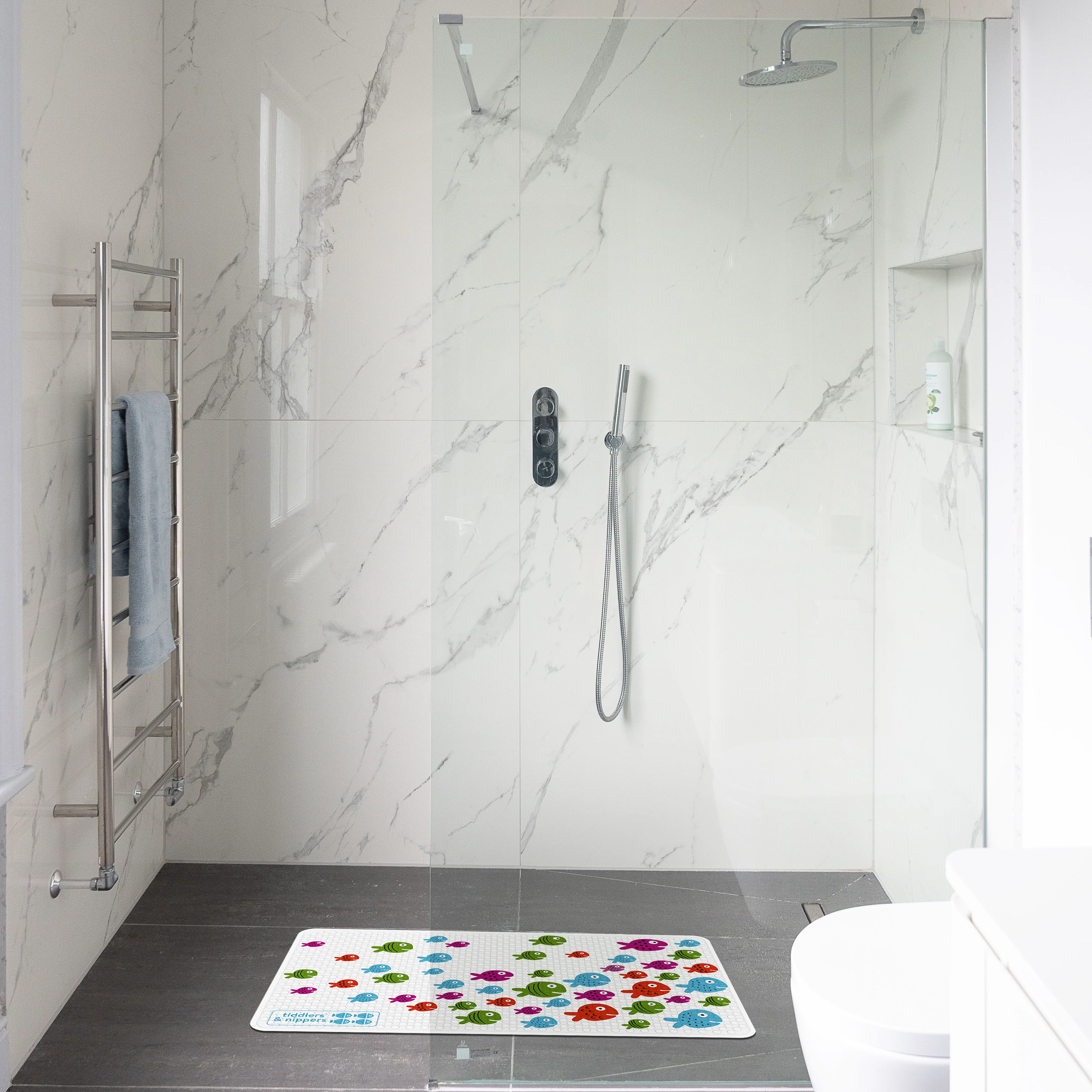 Kids & Baby Anti-Mould Mildew & Anti-Slip Bath / Shower Mat | 40cm x 70cm - Image 8