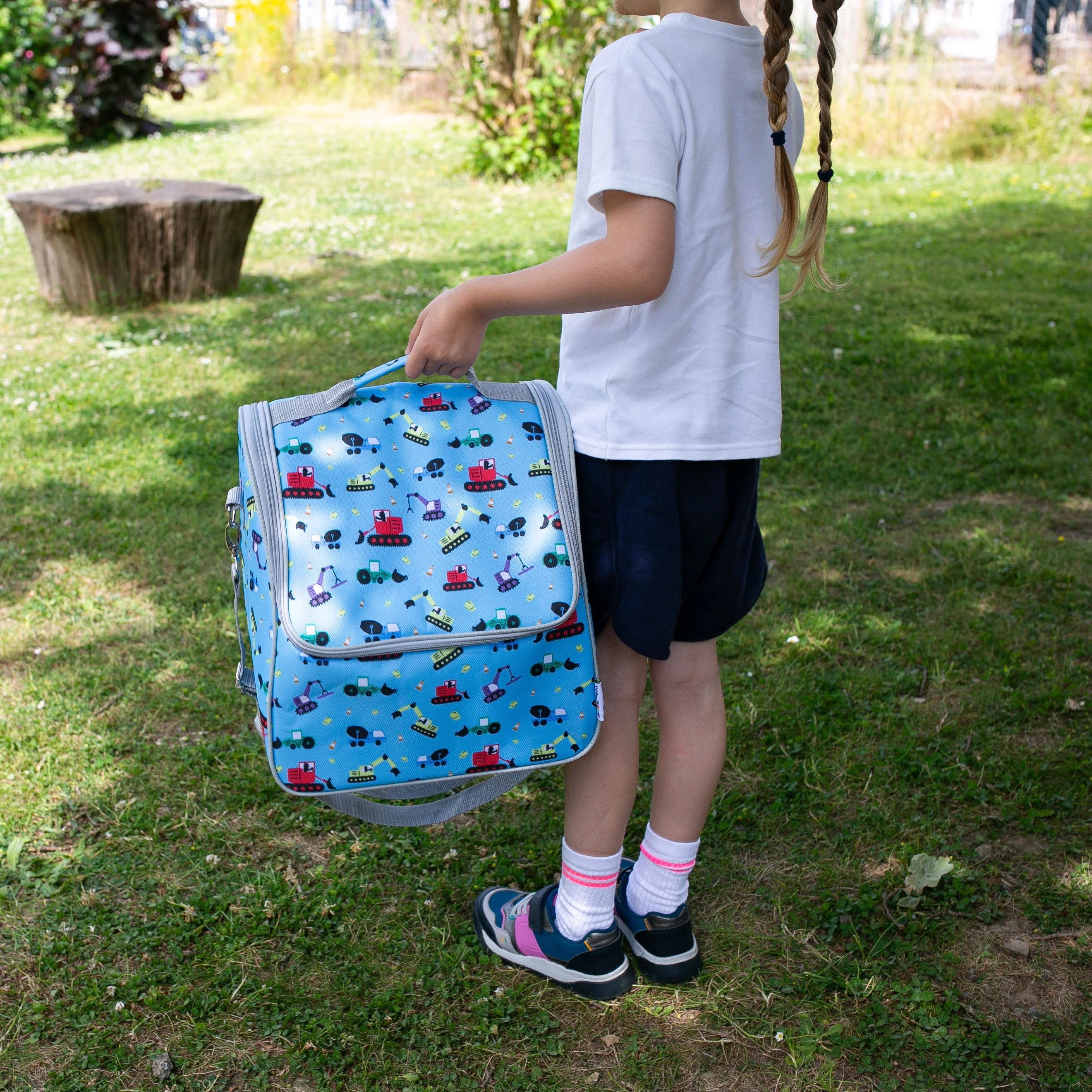 Tiddler Cooler Bag | Extra Large Insulated & Double Zipped | Carry Handle & Padded Shoulder Strap - Image 15