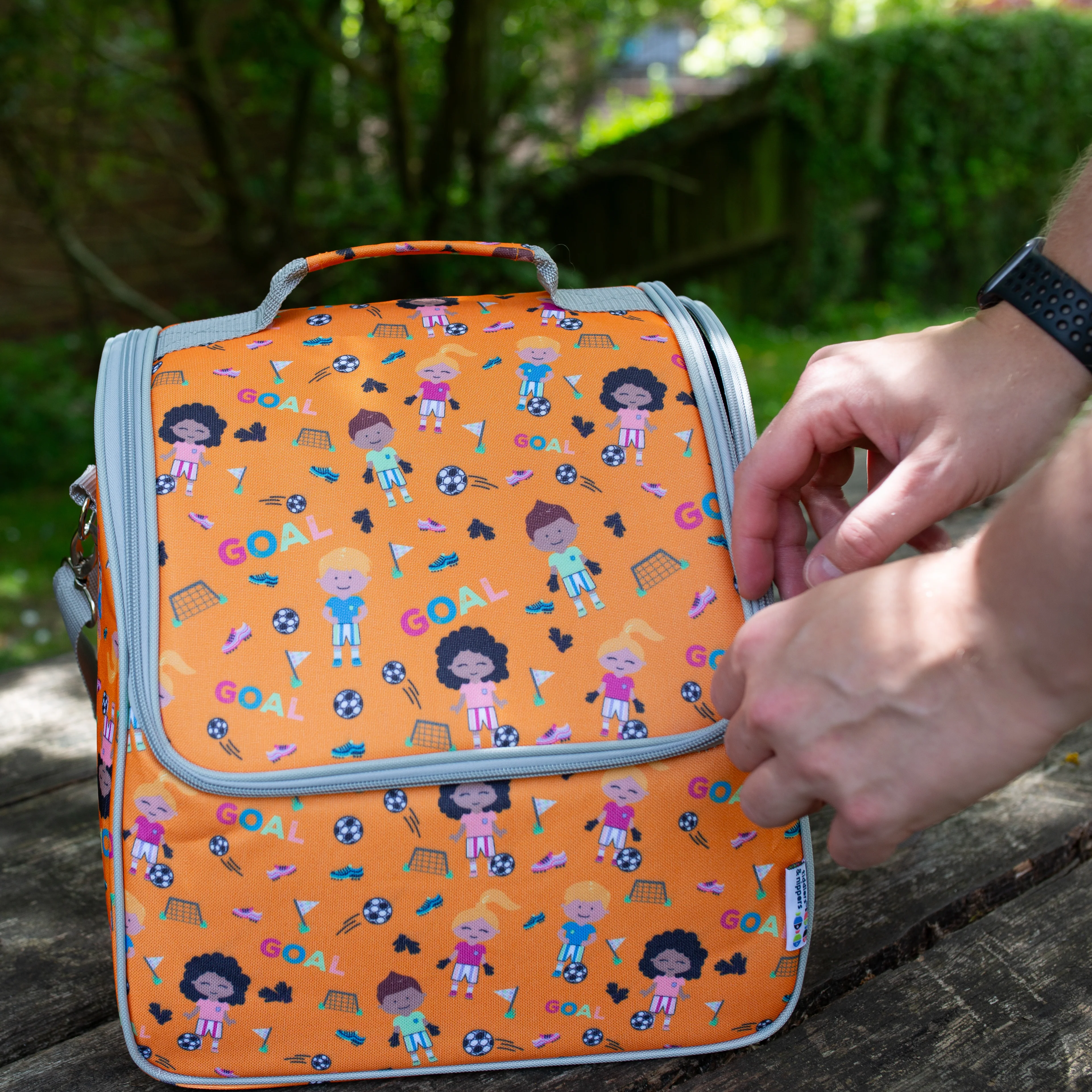 Tiddler Cooler Bag | Extra Large Insulated & Double Zipped | Carry Handle & Padded Shoulder Strap - Image 20