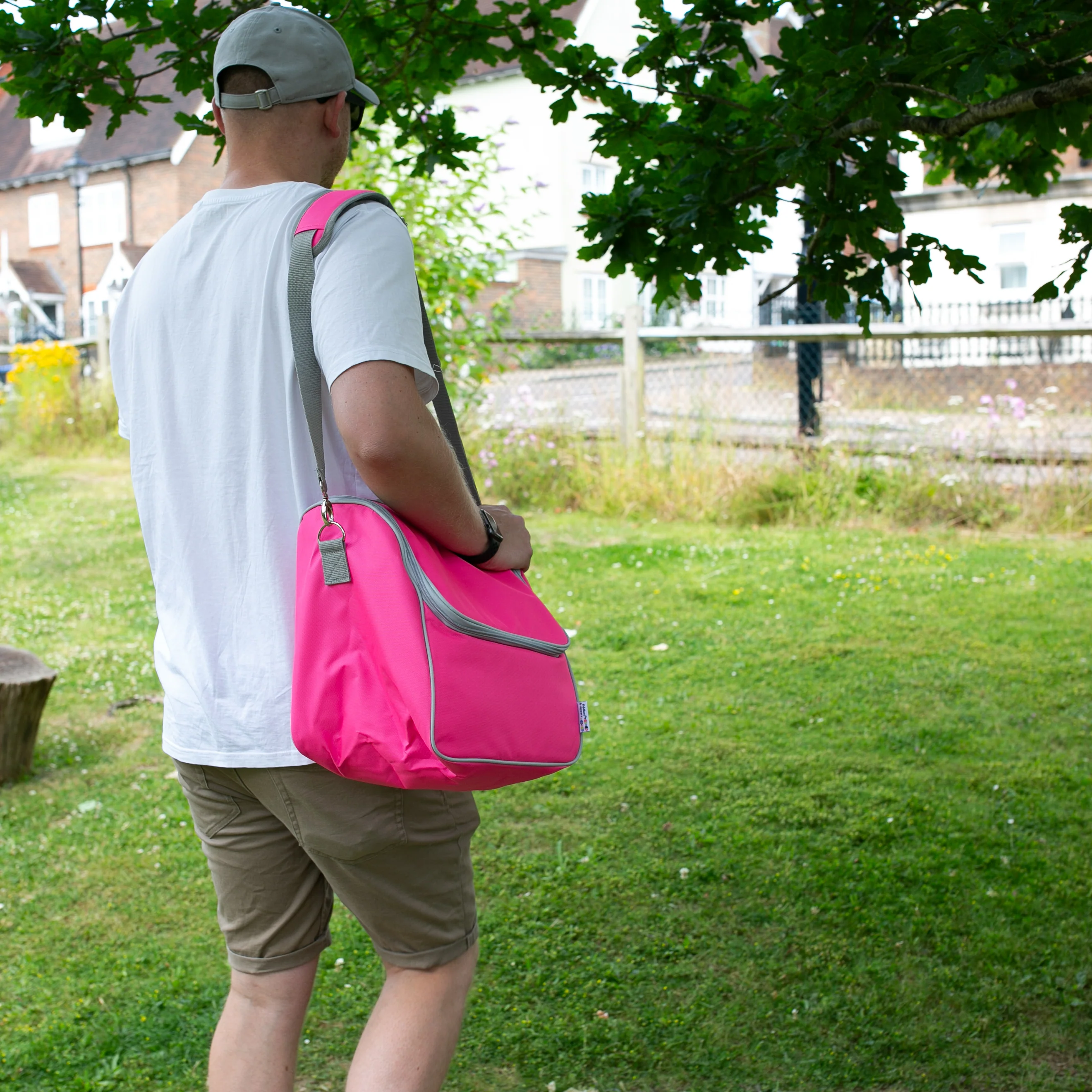 Tiddler Cooler Bag | Extra Large Insulated & Double Zipped | Carry Handle & Padded Shoulder Strap - Image 40