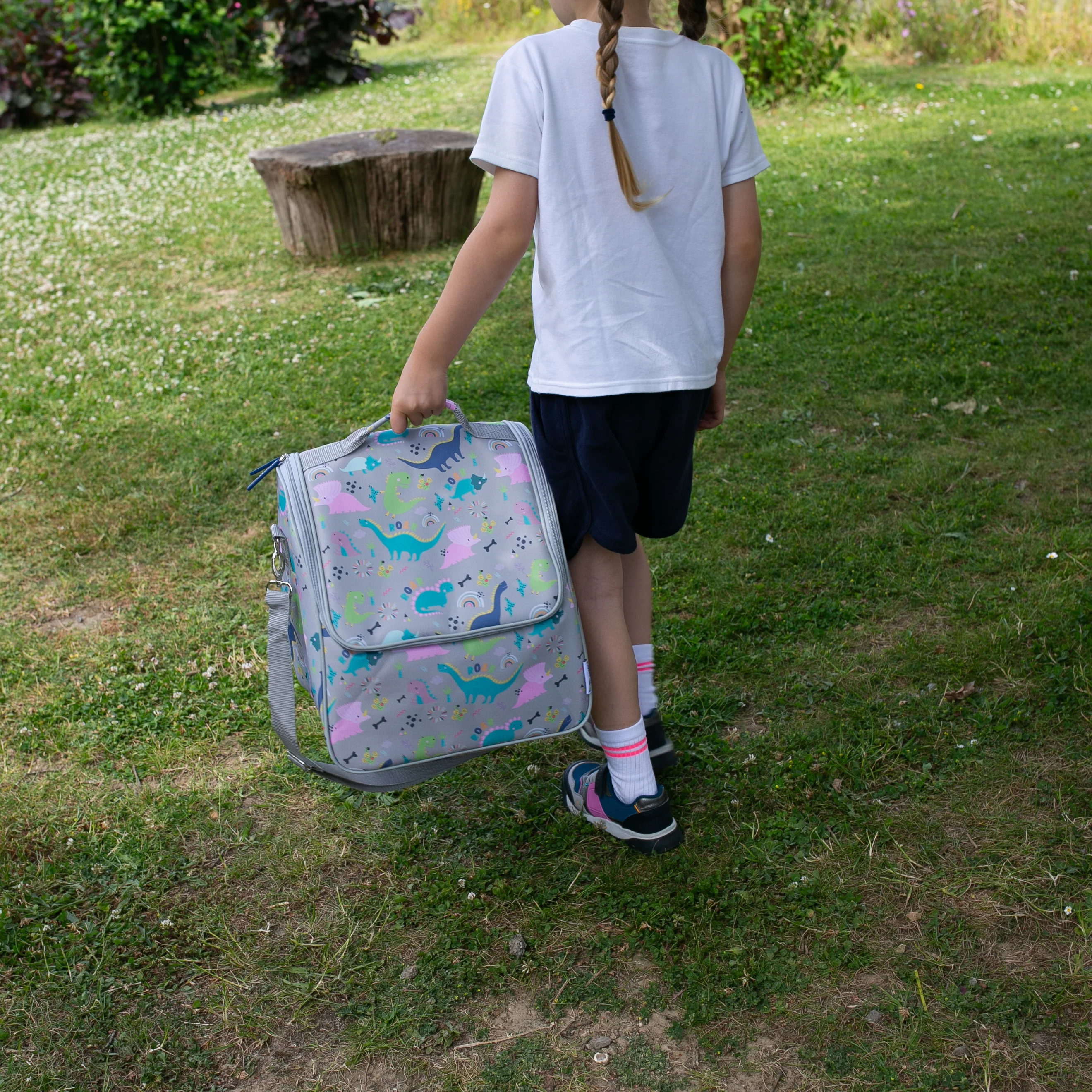 Tiddler Cooler Bag | Extra Large Insulated & Double Zipped | Carry Handle & Padded Shoulder Strap - Image 5