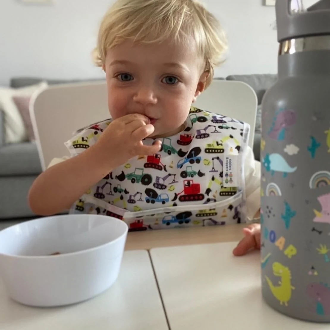 Wipe-Clean & Waterproof Baby Toddler Bibs (Single Pack & Sets) - Image 11