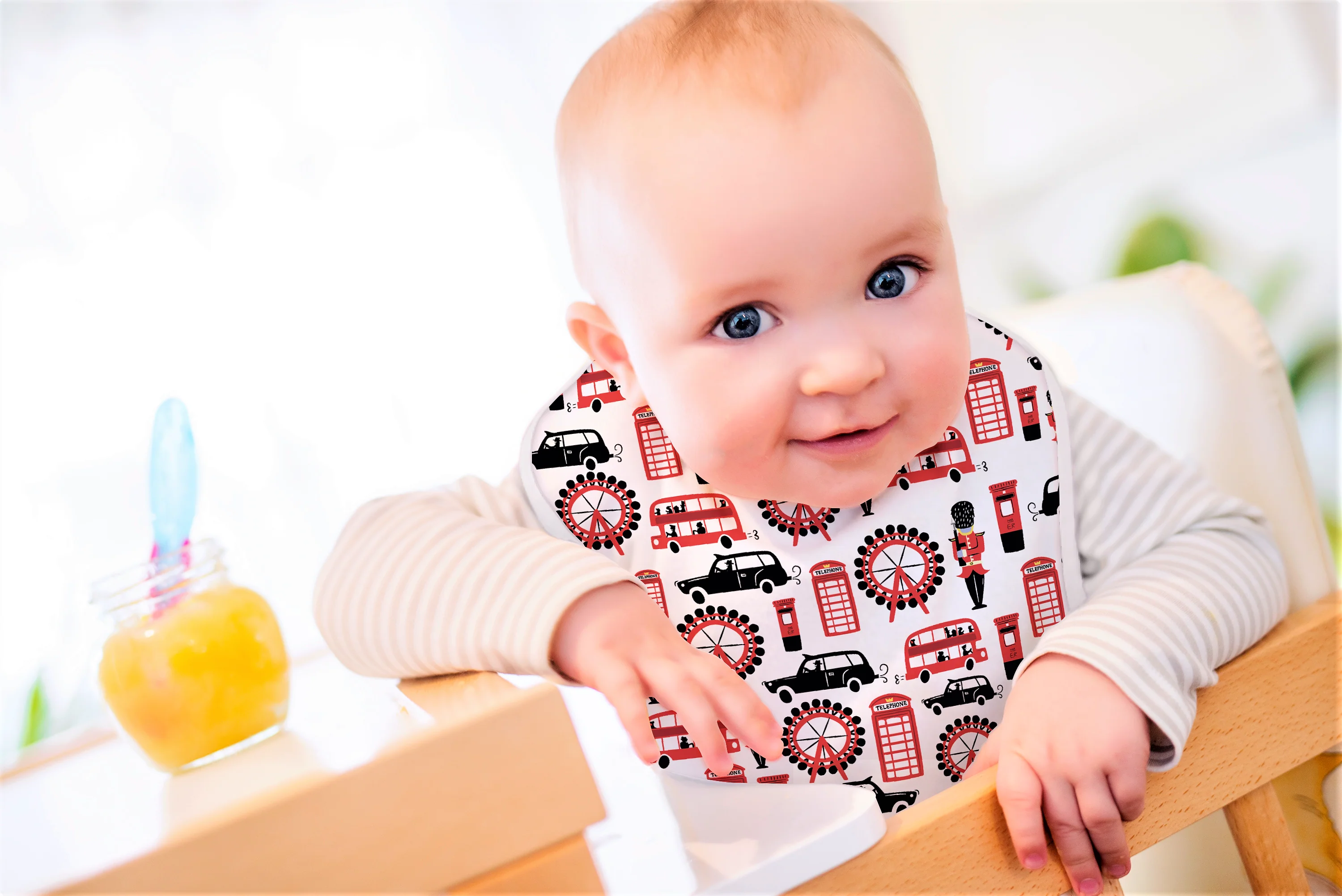 Wipe-Clean & Waterproof Baby Toddler Bibs (Single Pack & Sets) - Image 15