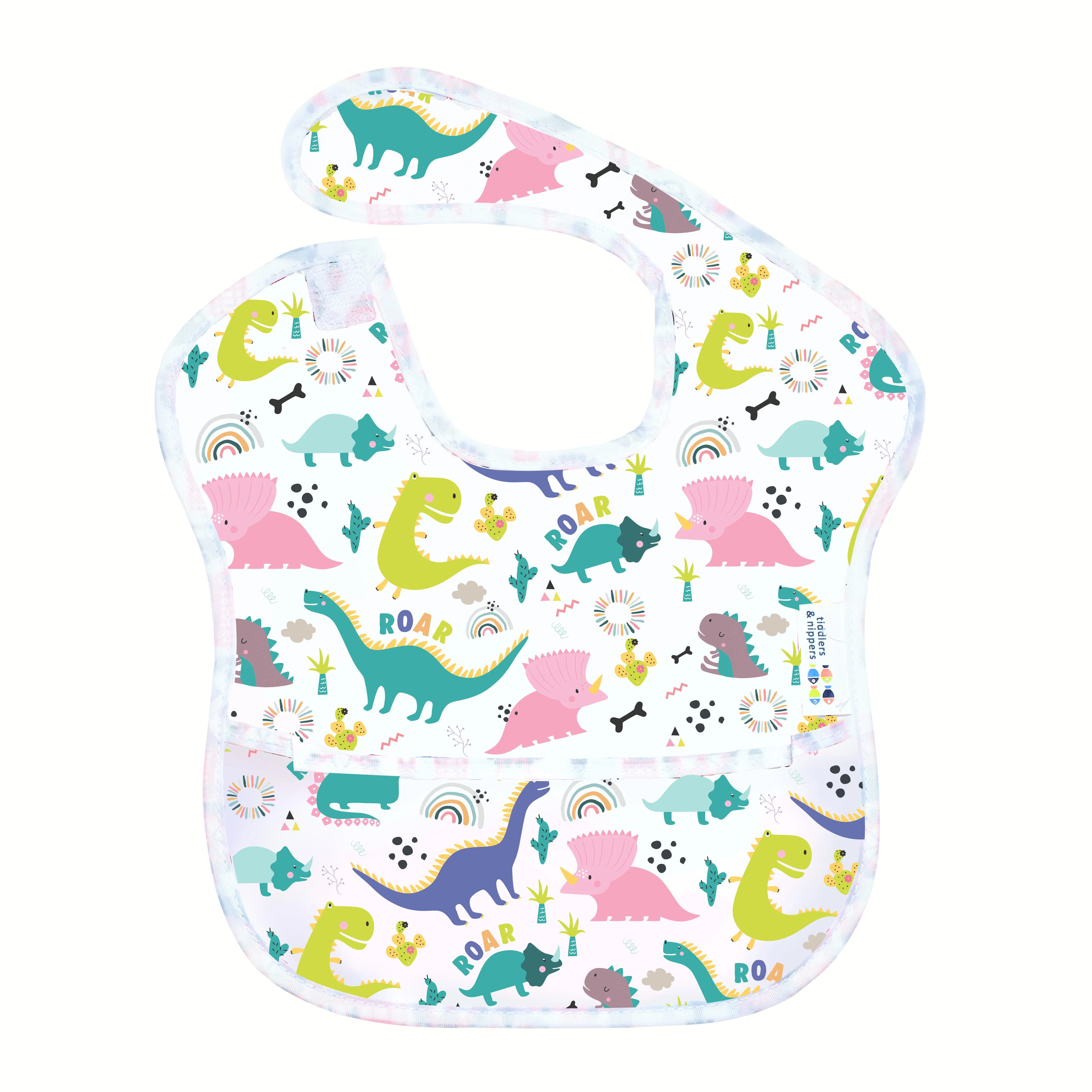 Wipe-Clean & Waterproof Baby Toddler Bibs (Single Pack & Sets) - Image 3