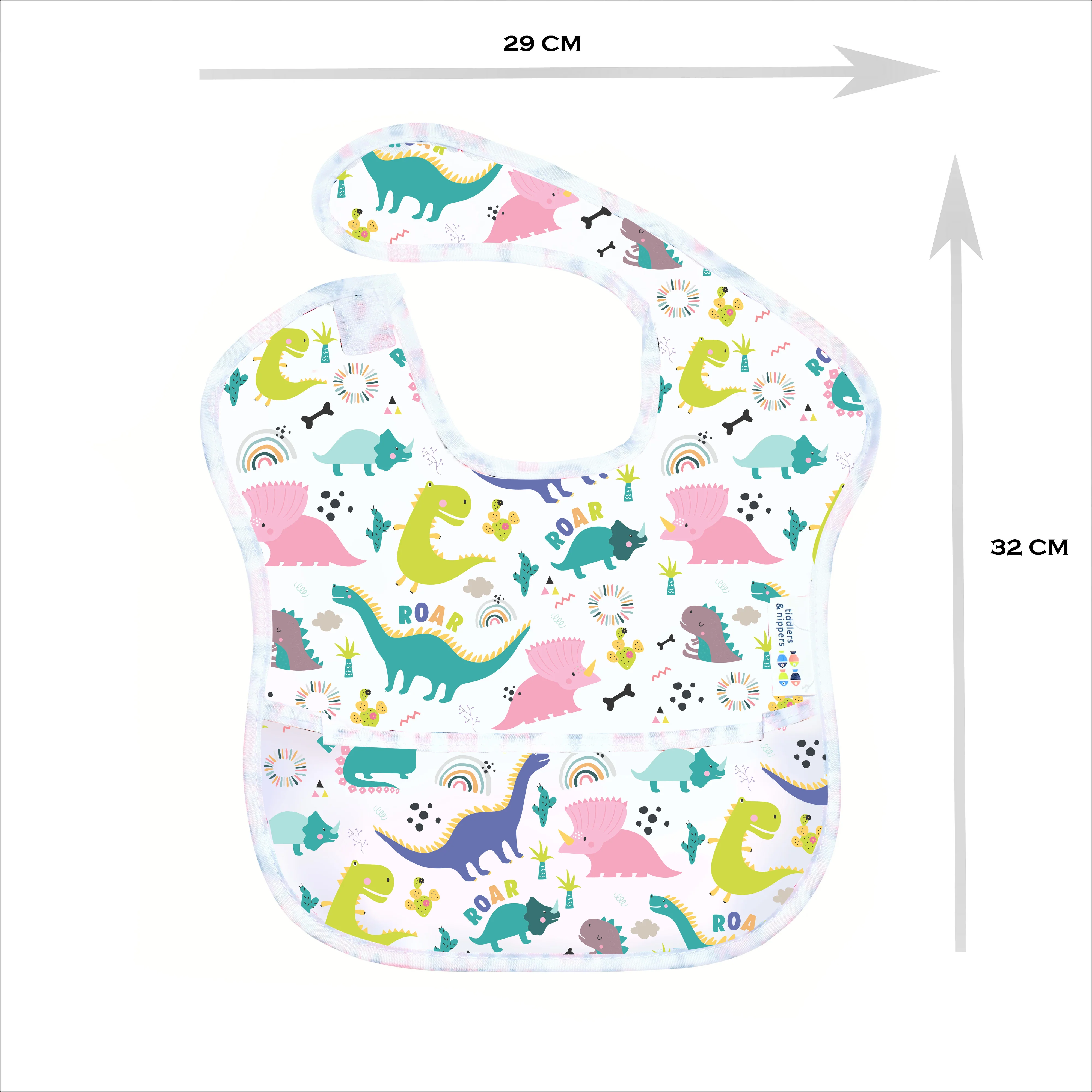 Wipe-Clean & Waterproof Baby Toddler Bibs (Single Pack & Sets) - Image 4