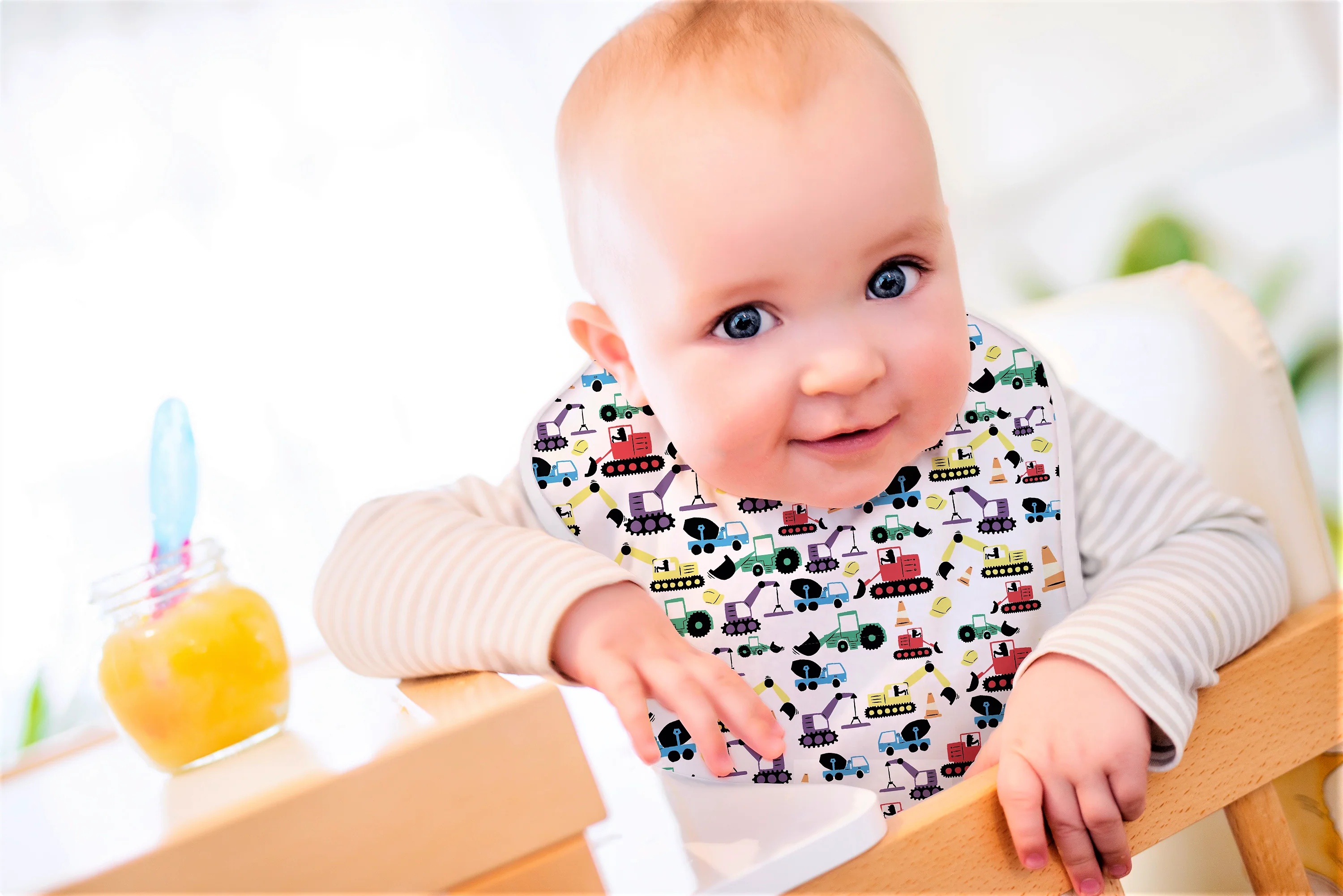 Wipe-Clean & Waterproof Baby Toddler Bibs (Single Pack & Sets) - Image 9