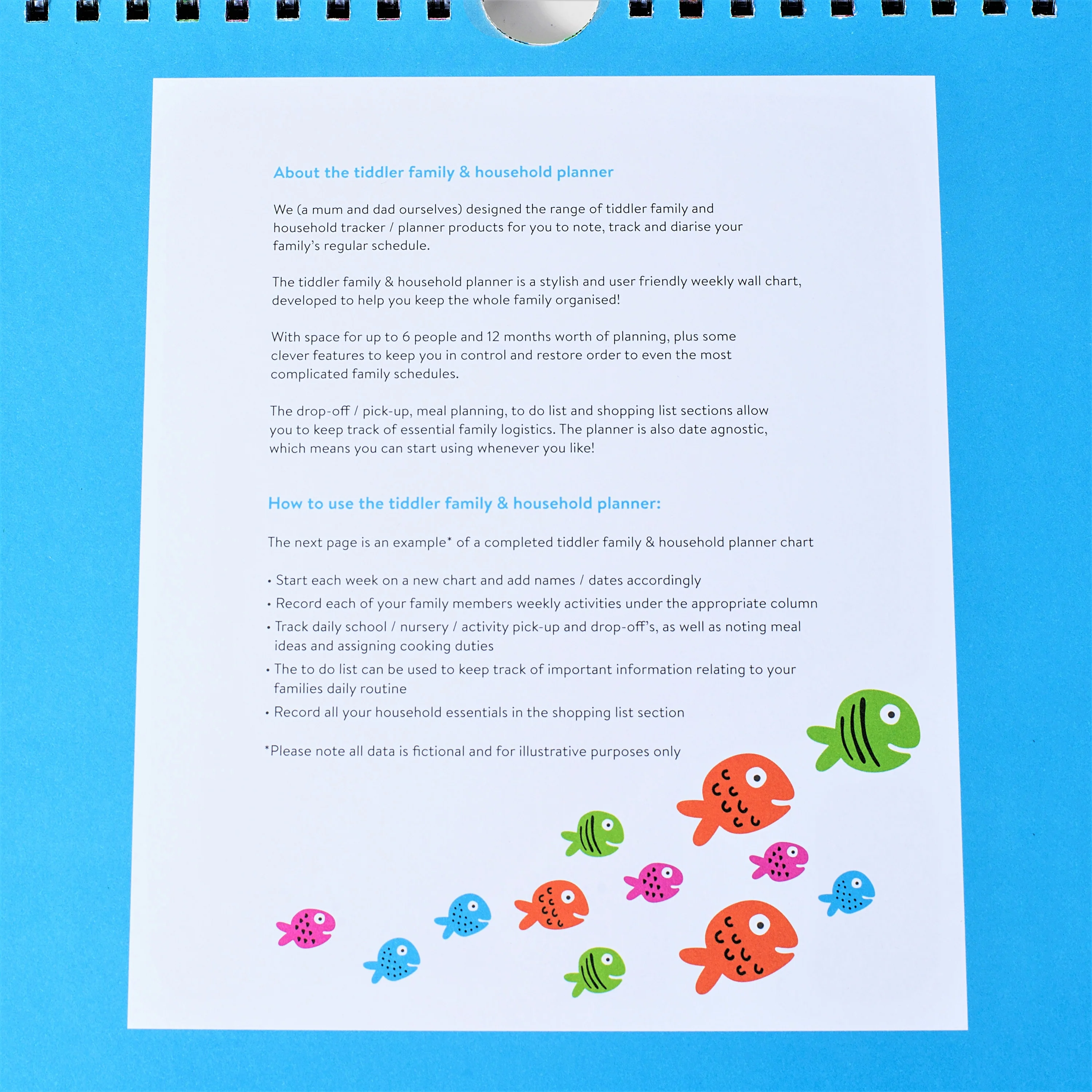 Family Weekly Household A4 Undated Planner Any Year Diary Suitable for any year / 2025 - Image 13