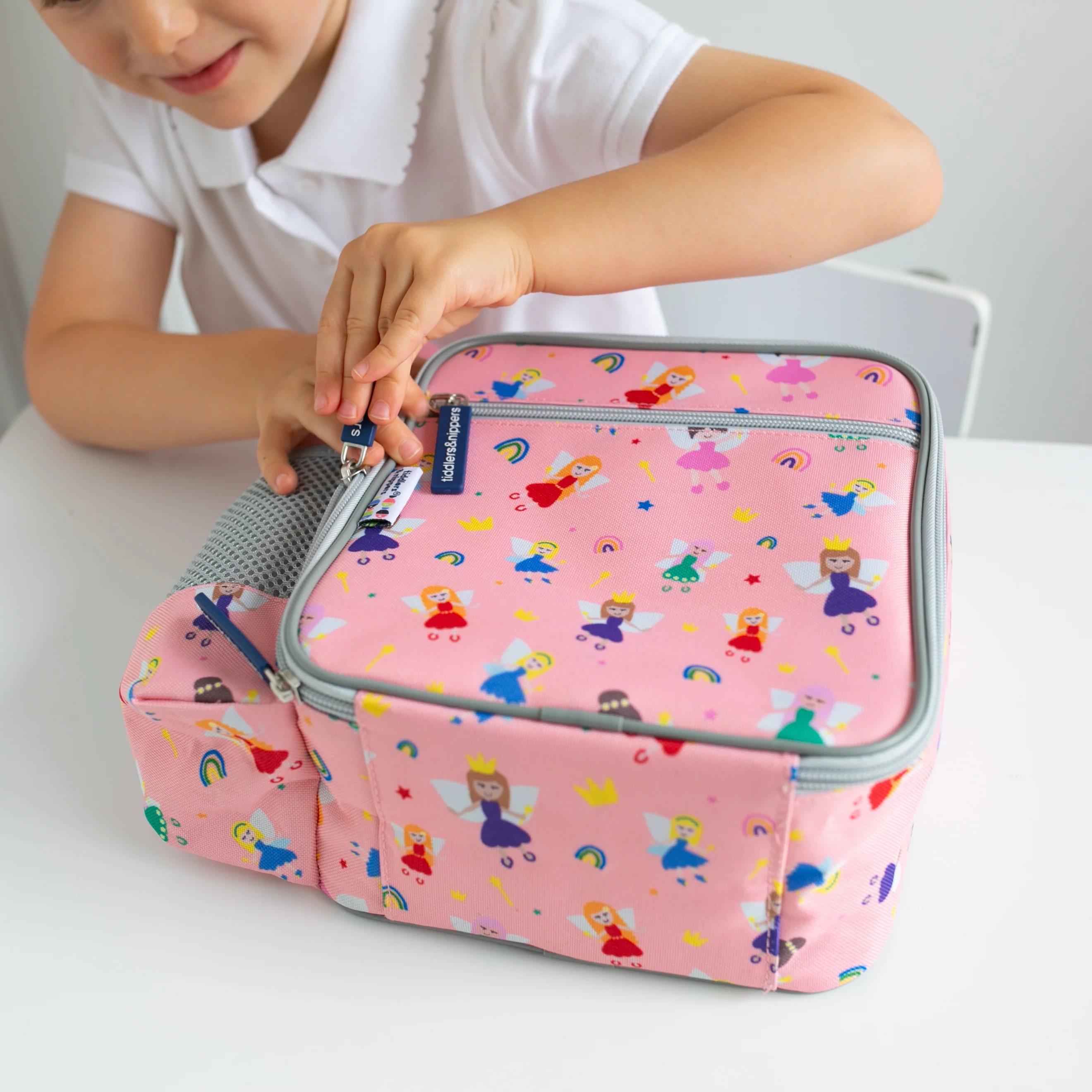 Tiddler Kids Lunch Bag / Lunch Box | Insulated & Double Zipped | Carry Handle & Side Pocket - Image 19