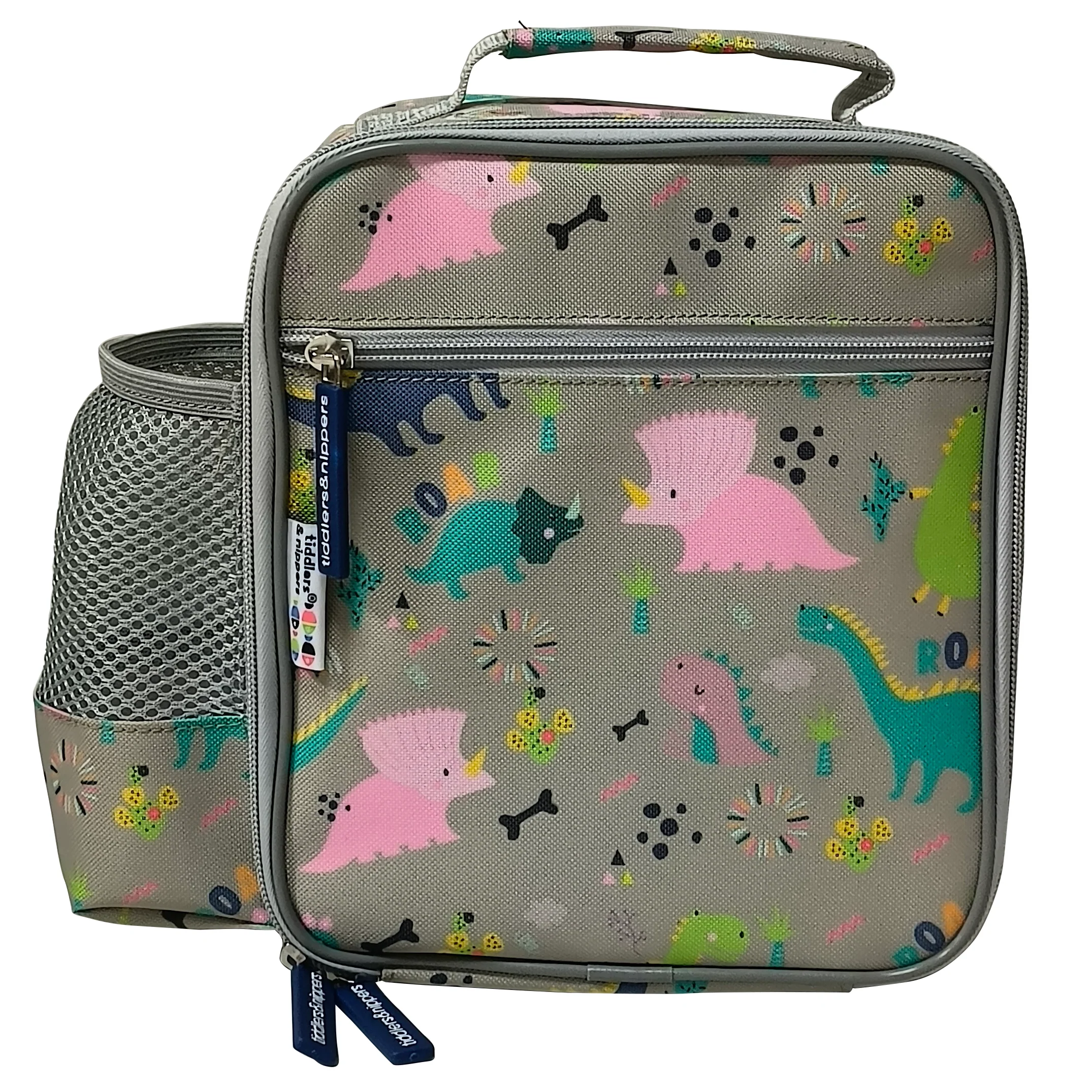 Tiddler Kids Lunch Bag / Lunch Box | Insulated & Double Zipped | Carry Handle & Side Pocket - Image 22