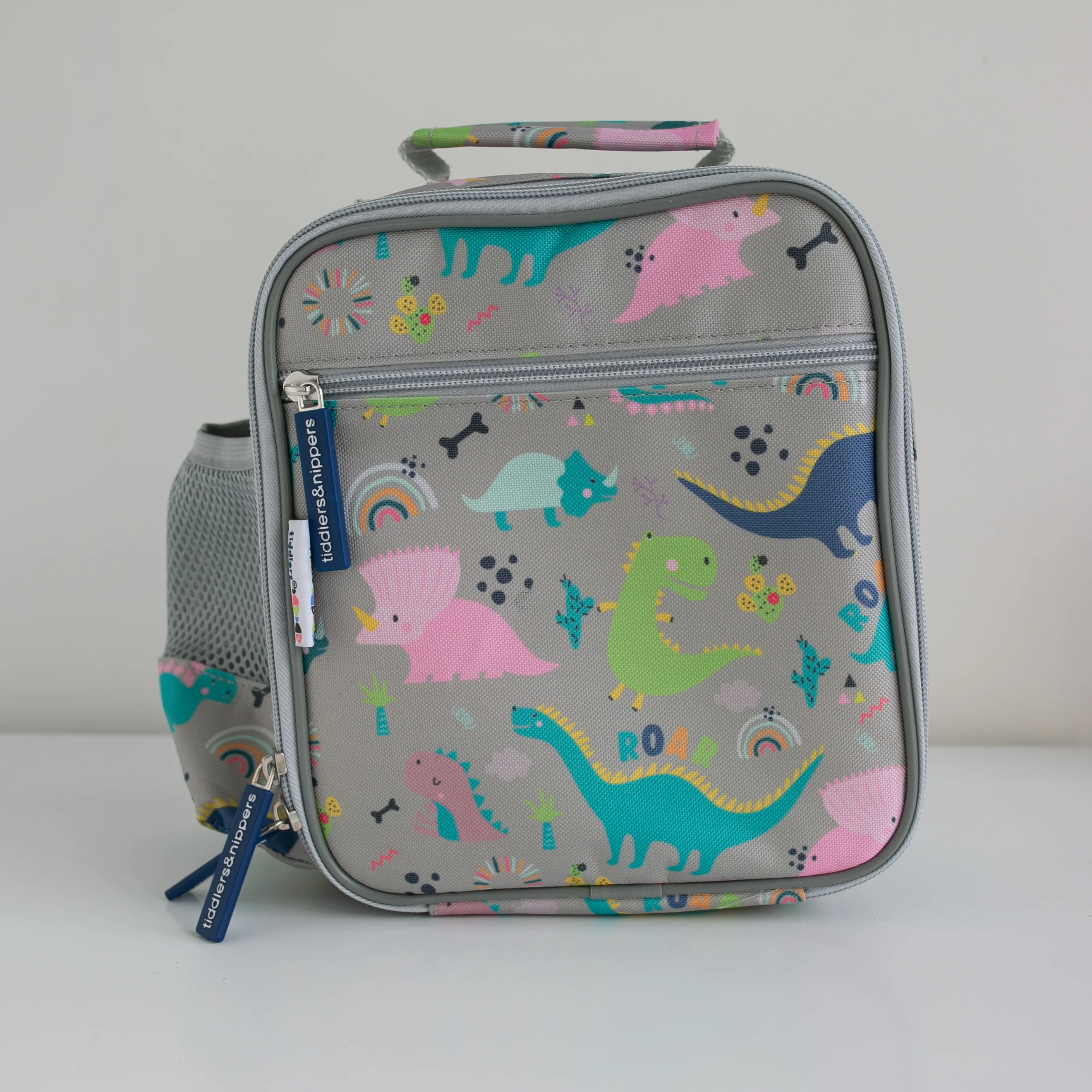 Tiddler Kids Lunch Bag / Lunch Box | Insulated & Double Zipped | Carry Handle & Side Pocket - Image 25
