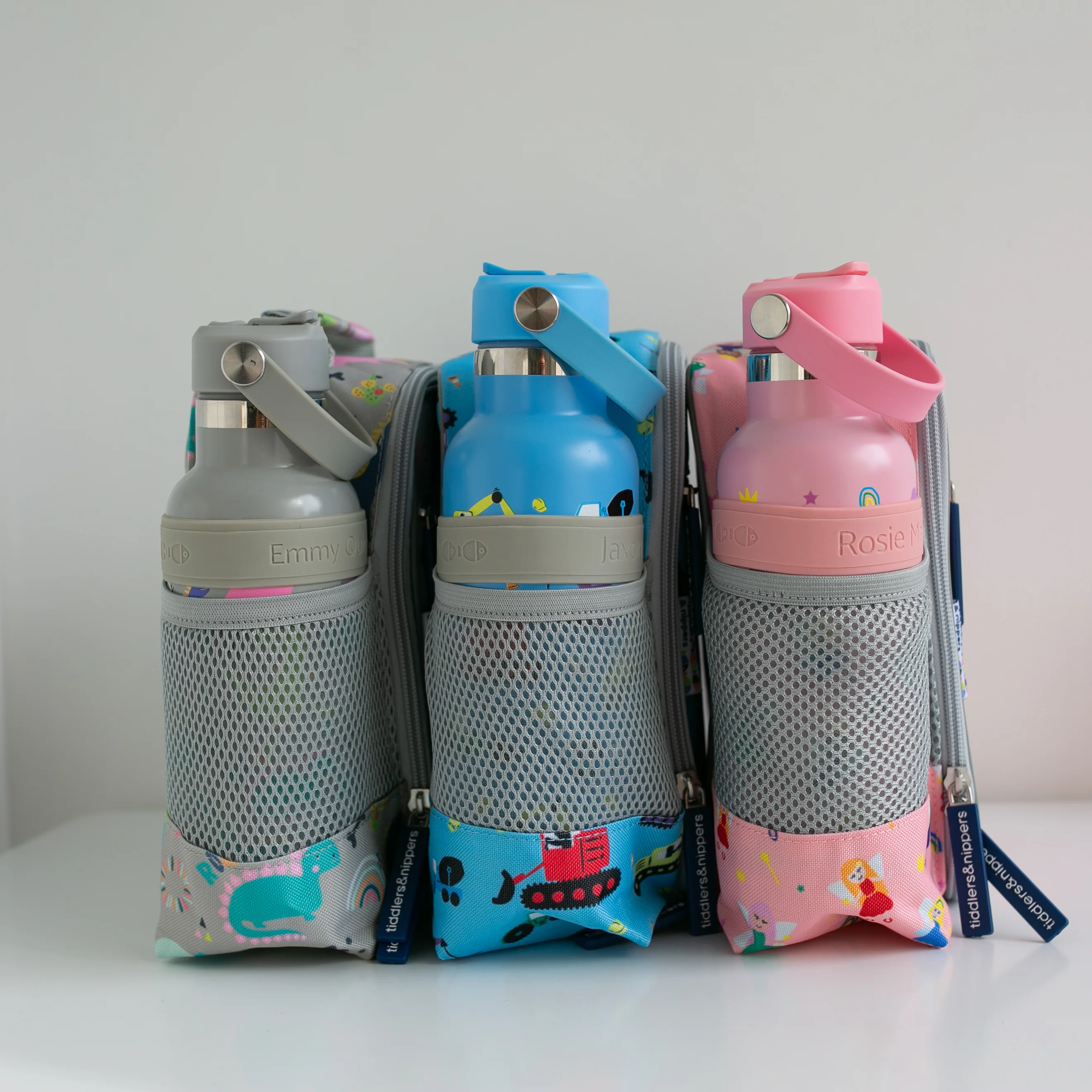 Tiddler Kids Lunch Bag / Lunch Box | Insulated & Double Zipped | Carry Handle & Side Pocket - Image 33