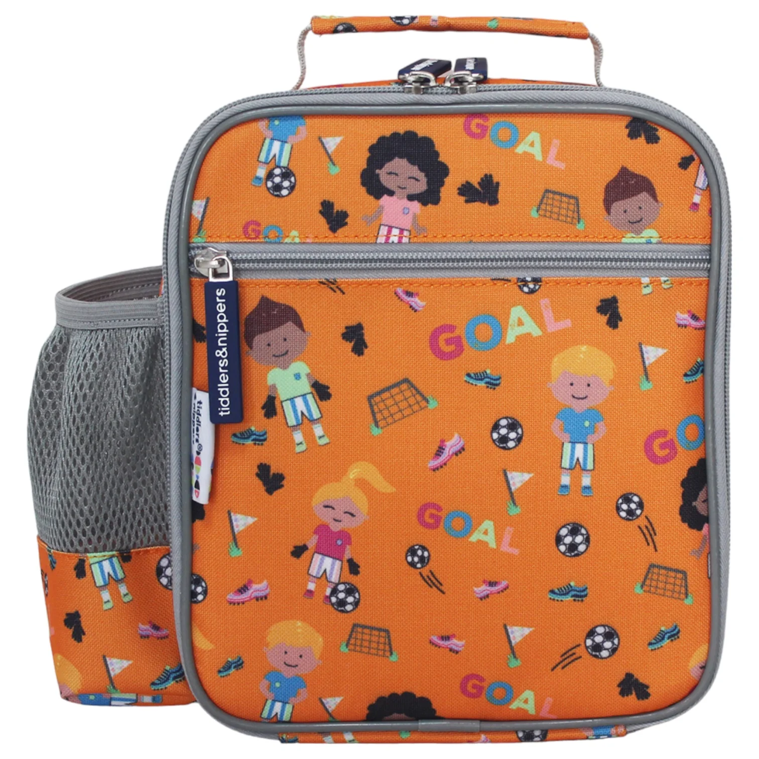 Tiddler Kids Lunch Bag / Lunch Box | Insulated & Double Zipped | Carry Handle & Side Pocket - Image 34