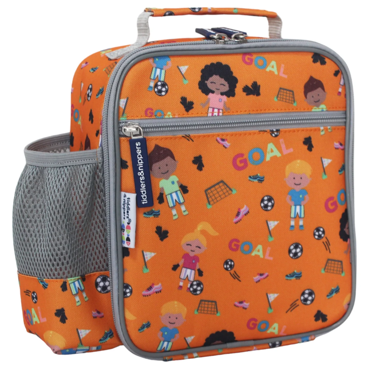 Tiddler Kids Lunch Bag / Lunch Box | Insulated & Double Zipped | Carry Handle & Side Pocket - Image 35