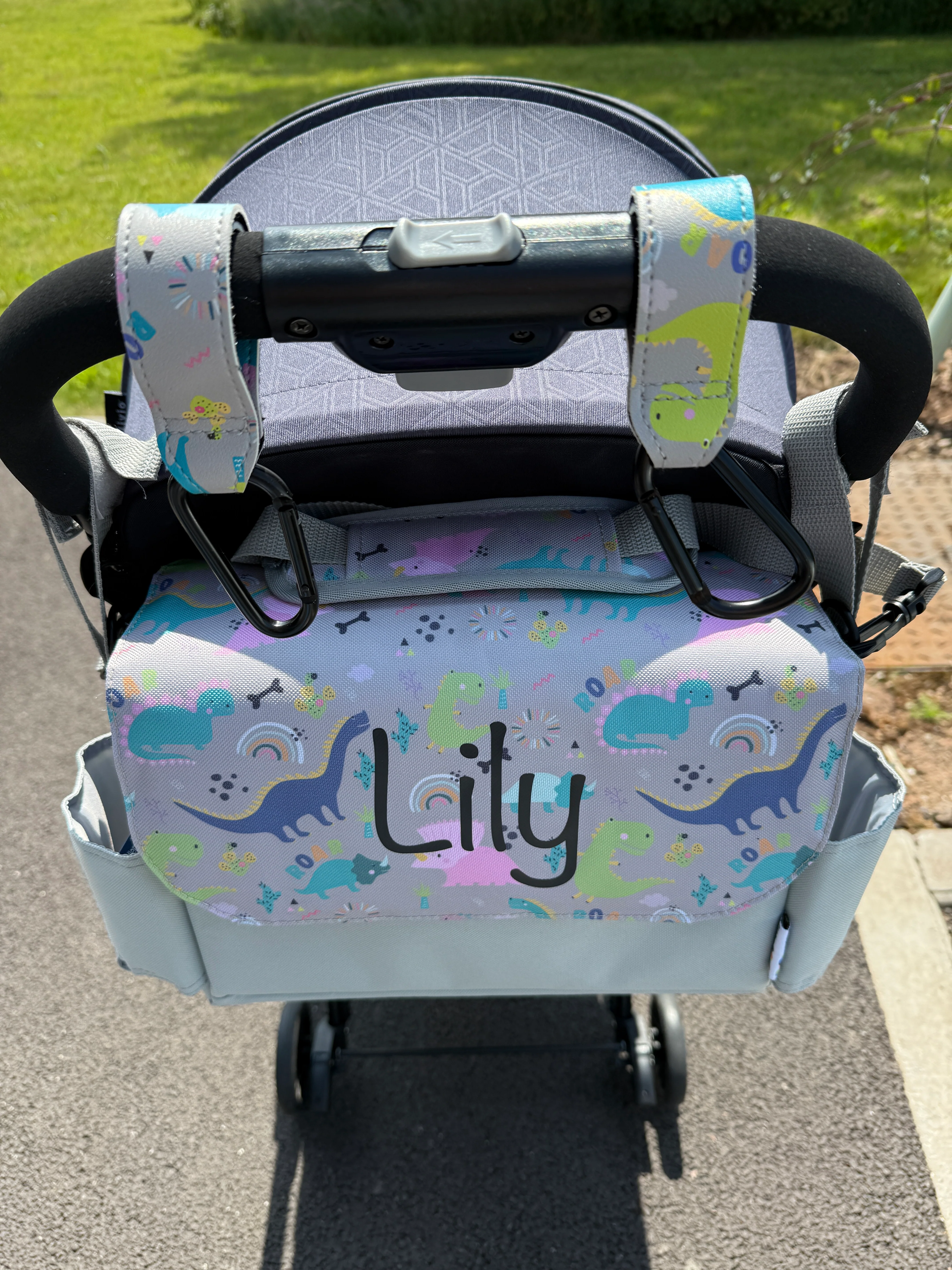 Tiddler Pram Buggy Pushchair, Stroller Clips Hooks, Universal Pram Accessories, Carabiner strong clip - Image 8