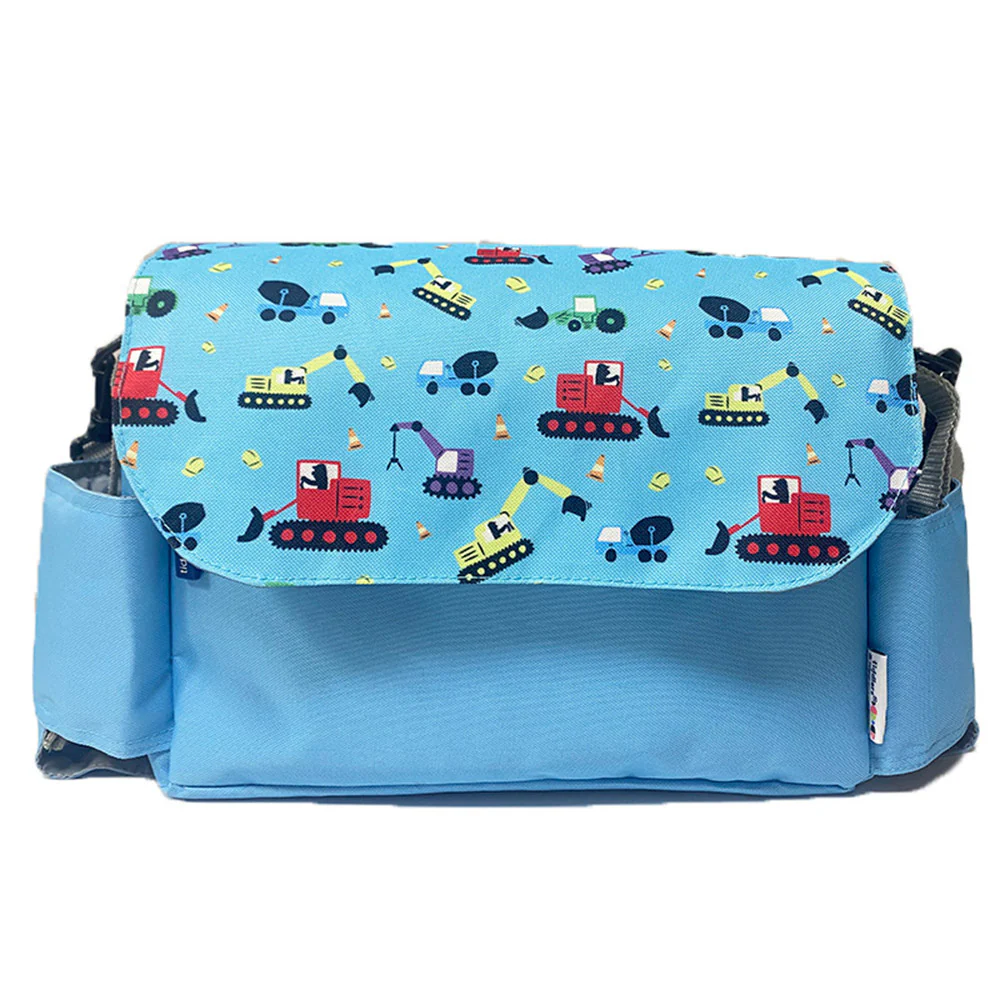 Tiddler Pram / Pushchair Organiser Bag - Large Capacity Universal Stroller / Buggy Bag with 2 Cup Holders - Image 27