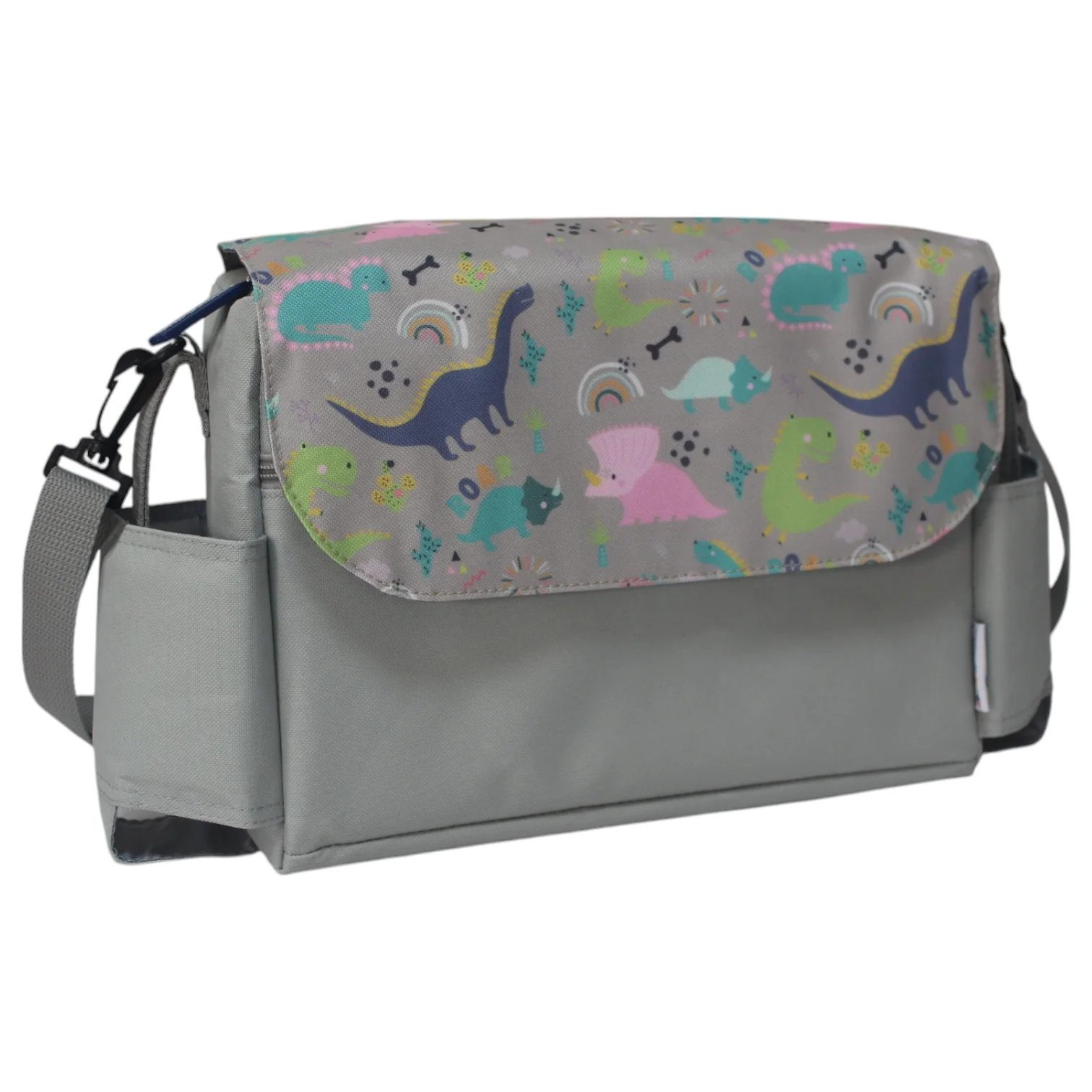 Tiddler Pram / Pushchair Organiser Bag - Large Capacity Universal Stroller / Buggy Bag with 2 Cup Holders - Image 8