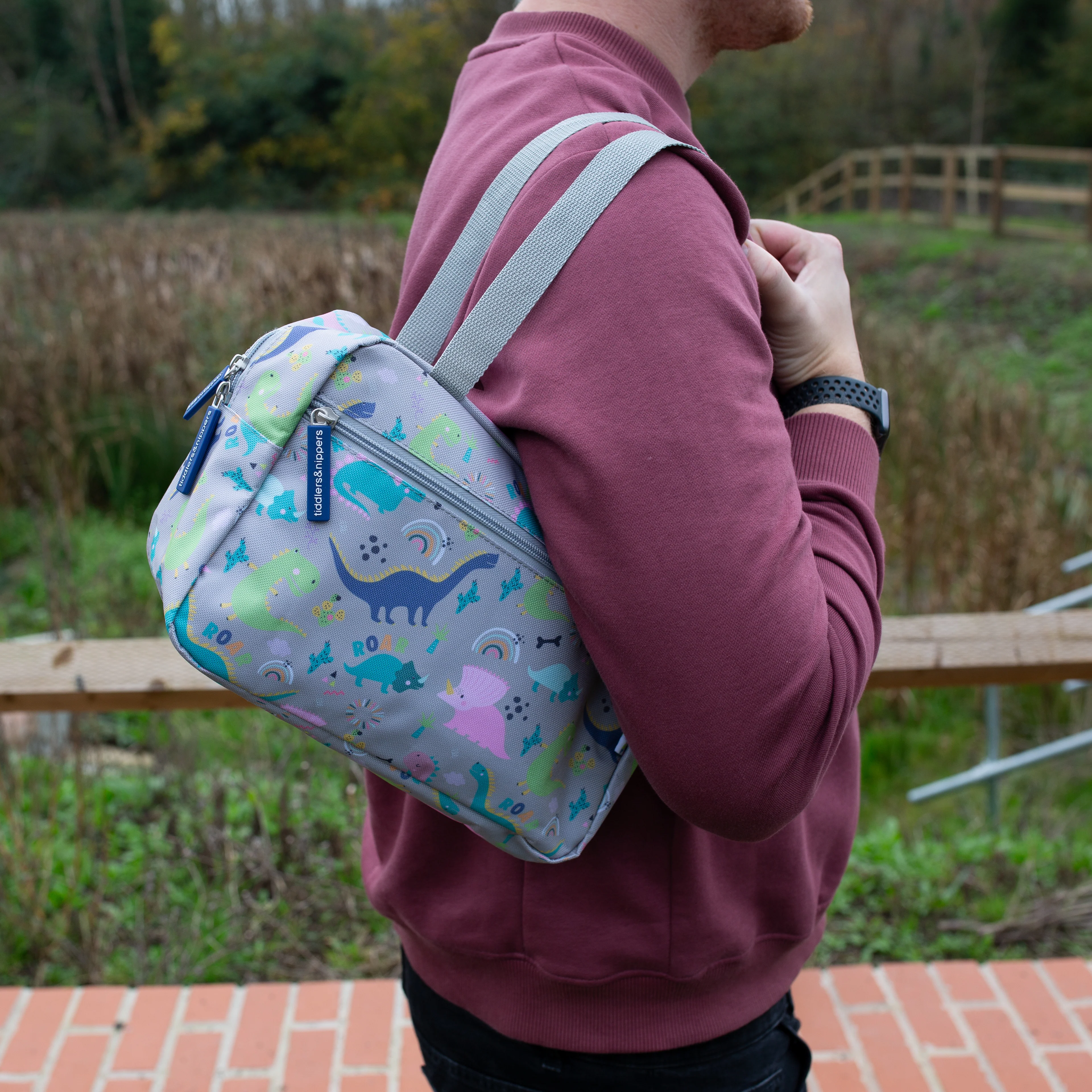 Tiddler Travel Bag | Multi-purpose insulated bag | Ideal wash bag, nappy bag, lunch bag & more! - Image 7