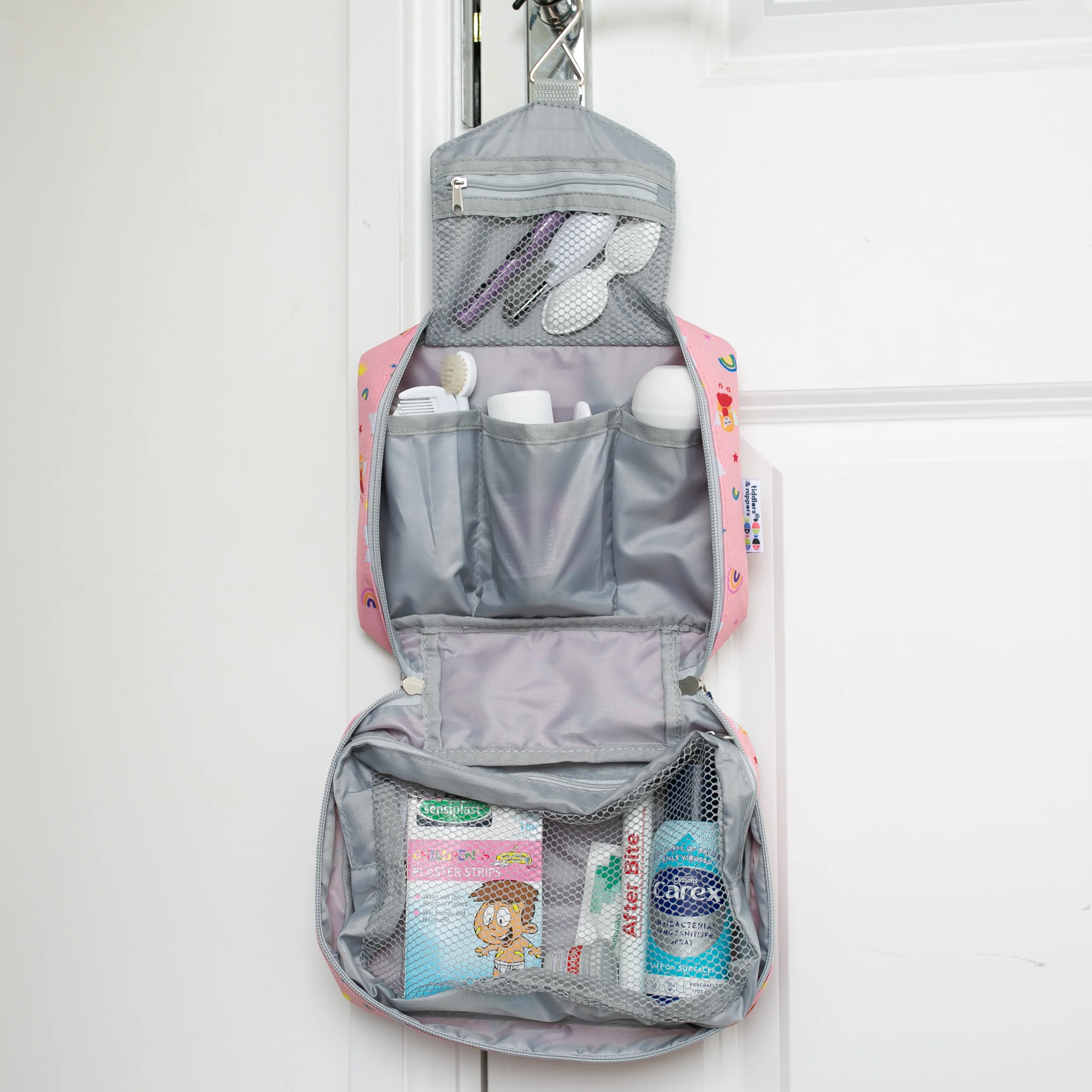 Kids Baby Travel Wash Bag | Hanging Toiletry Bag & Organiser - Image 20