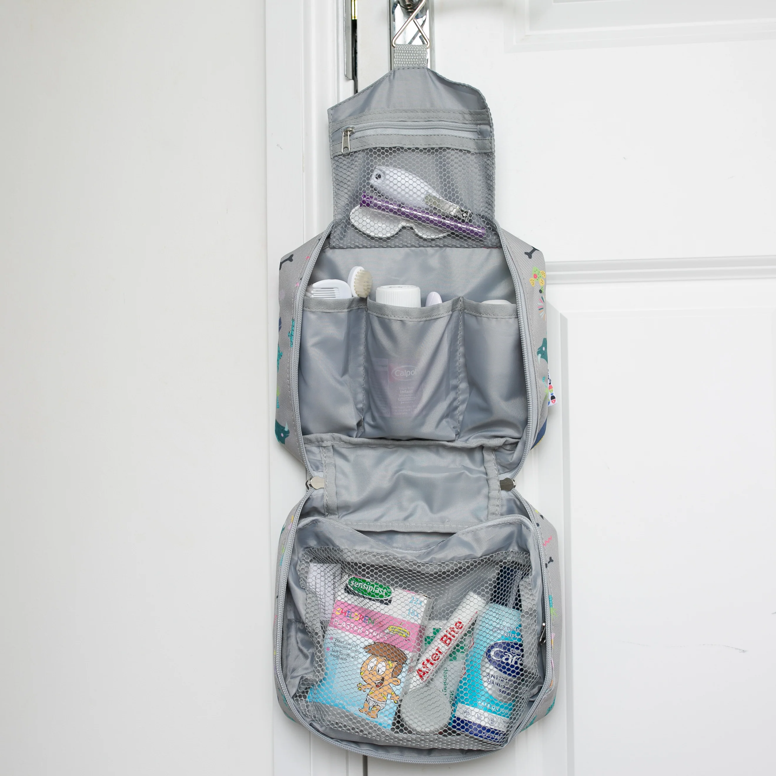 Kids Baby Travel Wash Bag | Hanging Toiletry Bag & Organiser - Image 27